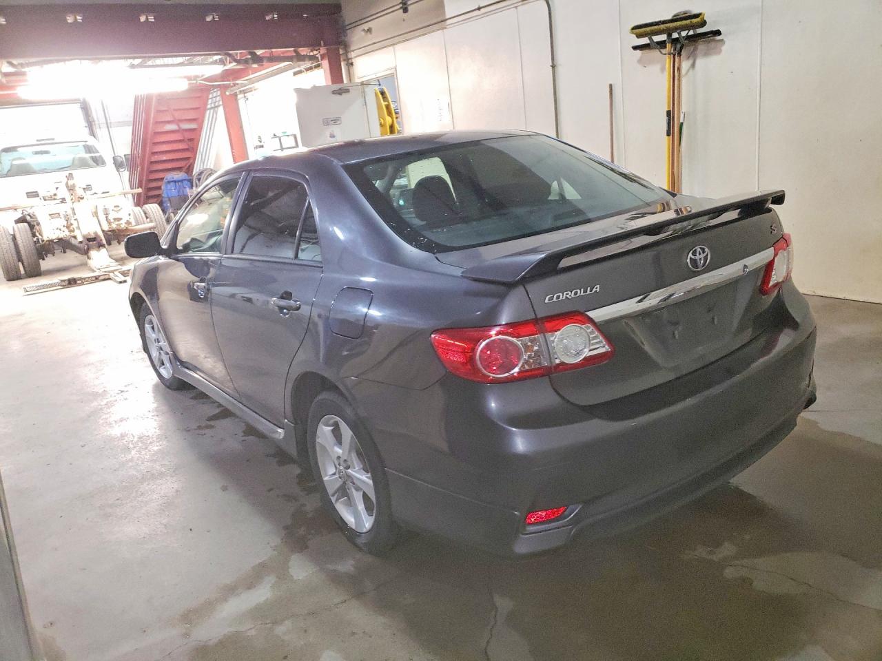 2013 Toyota Corolla S Gray vin: 2T1BU4EE5DC025108