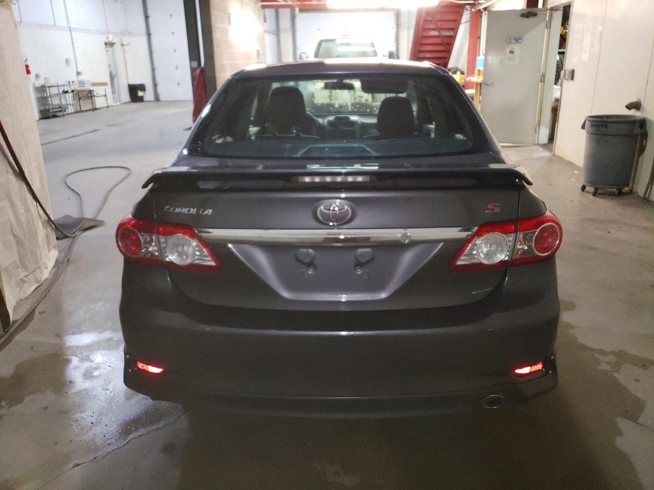 2013 Toyota Corolla S Gray vin: 2T1BU4EE5DC025108