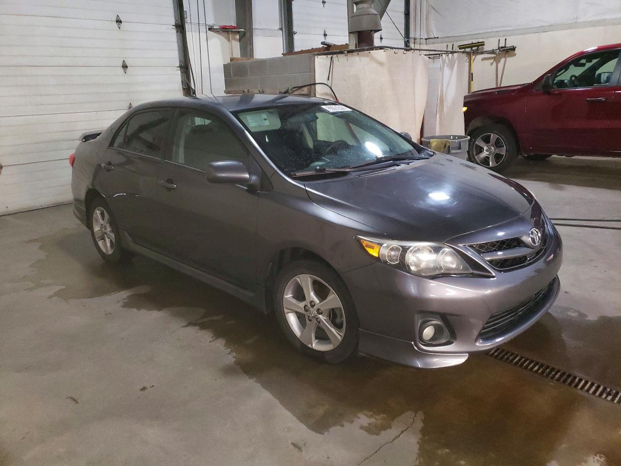 2013 Toyota Corolla S Gray vin: 2T1BU4EE5DC025108