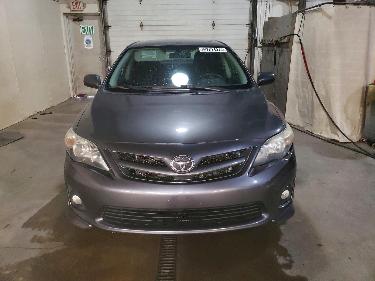 2013 Toyota Corolla S Gray vin: 2T1BU4EE5DC025108