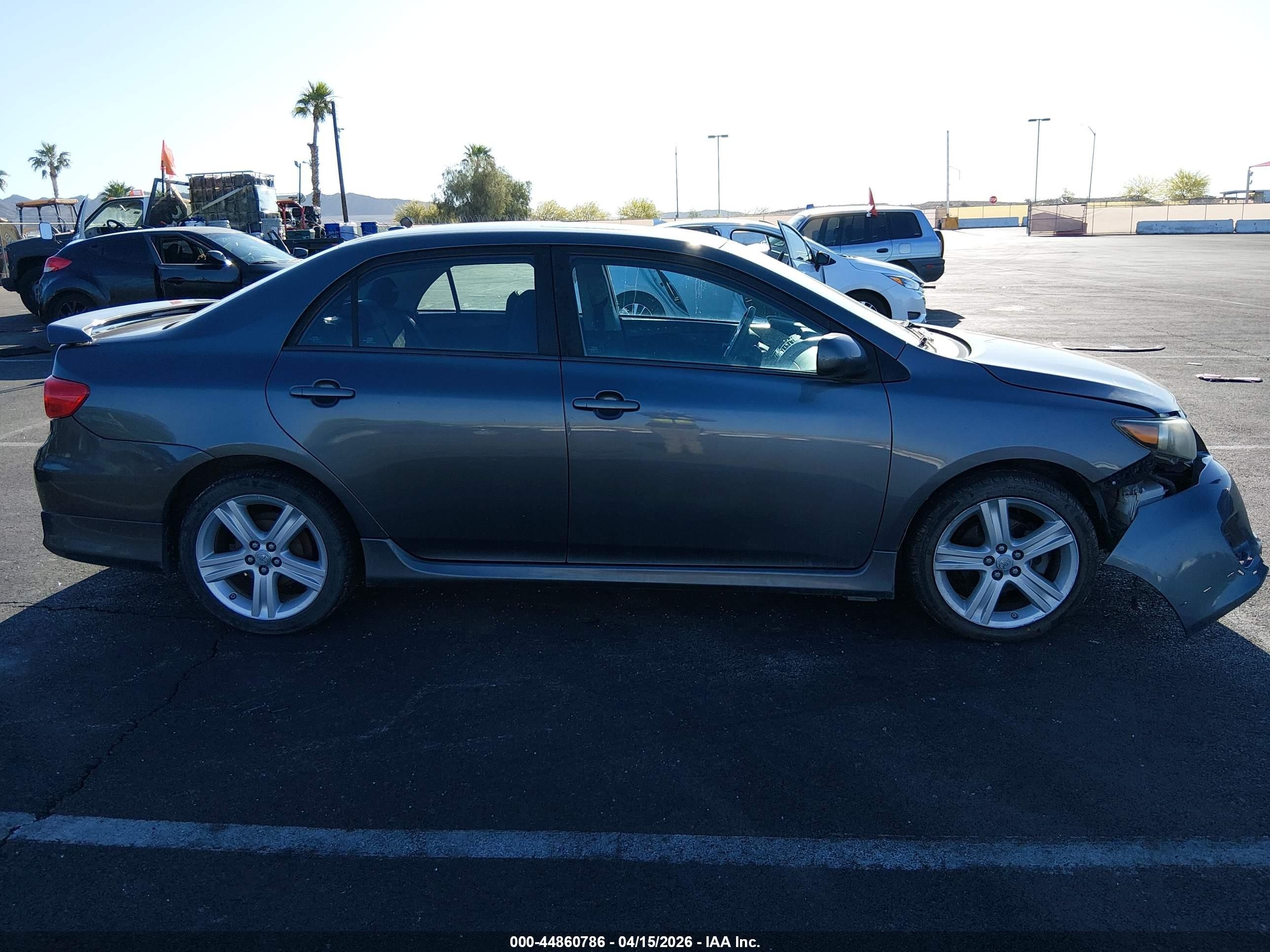 2013 Toyota Corolla S Gray vin: 2T1BU4EE5DC045262
