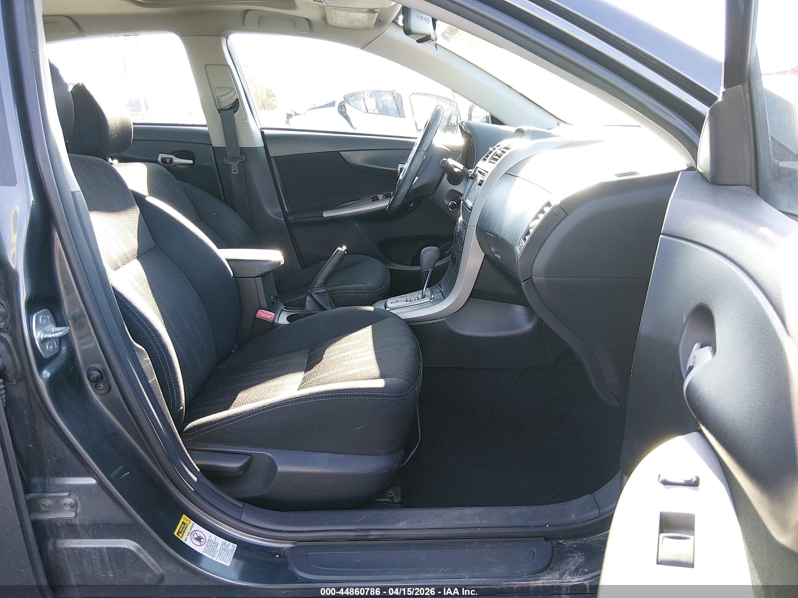 2013 Toyota Corolla S Gray vin: 2T1BU4EE5DC045262