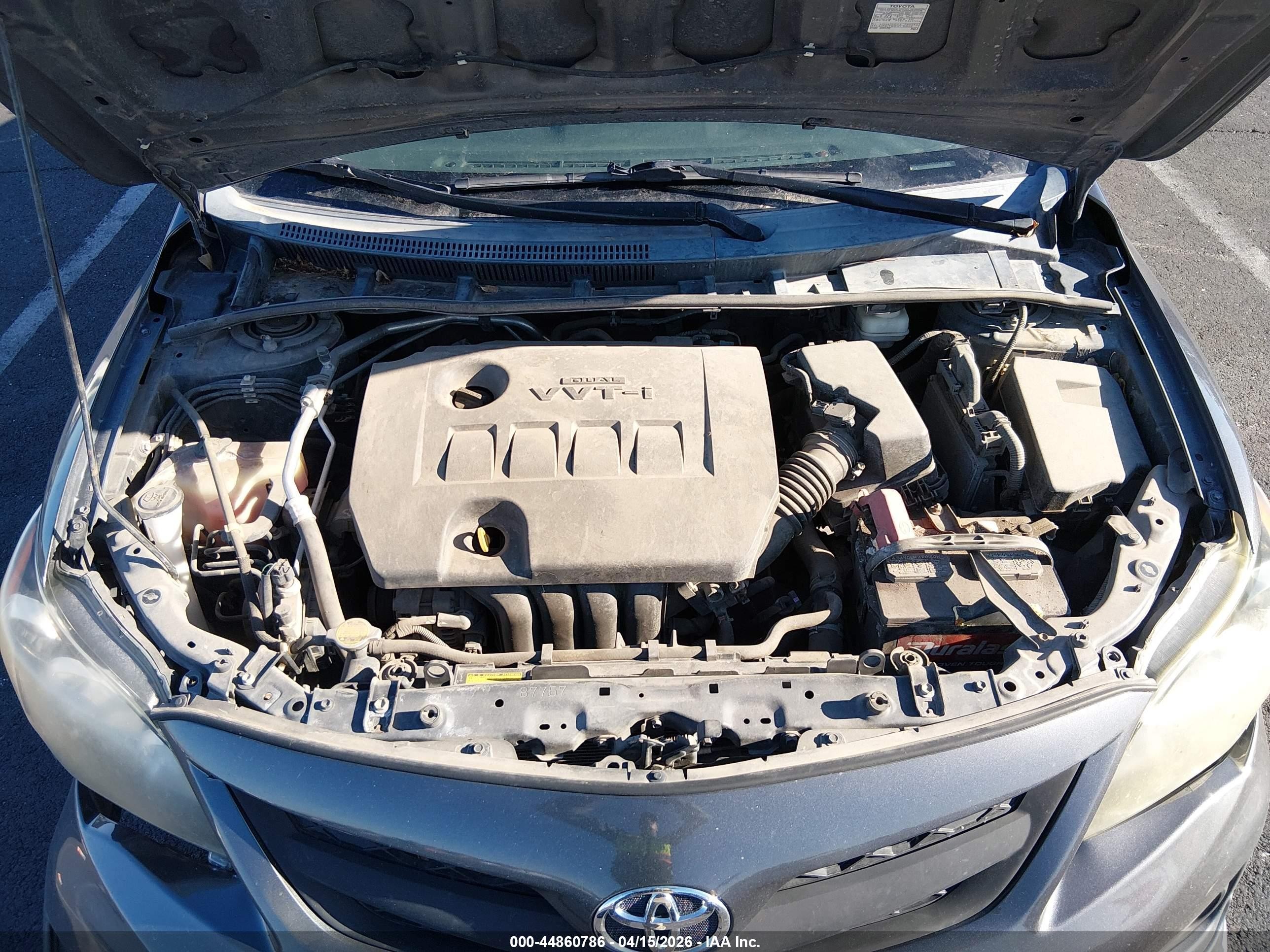 2013 Toyota Corolla S Gray vin: 2T1BU4EE5DC045262