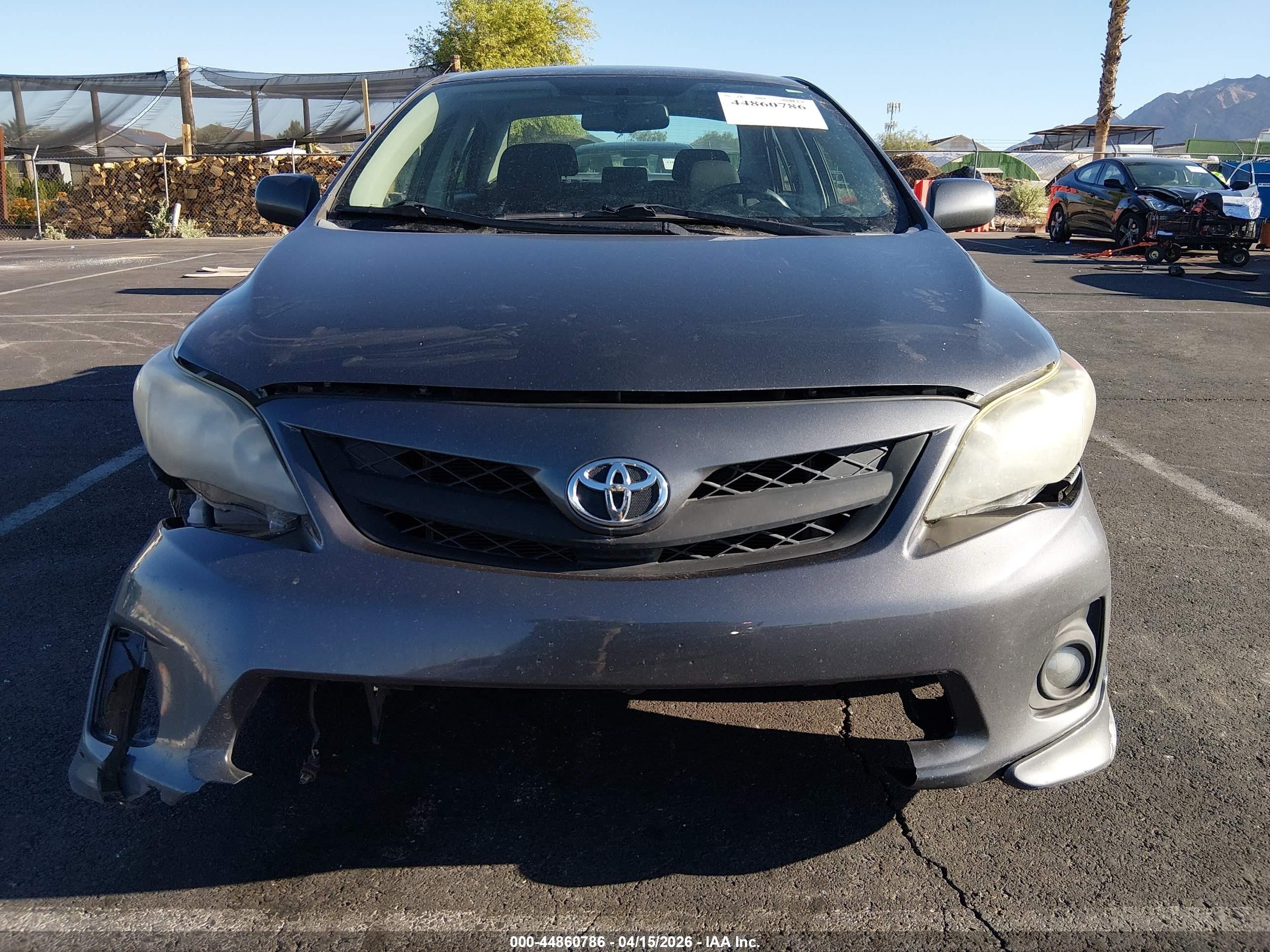 2013 Toyota Corolla S Gray vin: 2T1BU4EE5DC045262