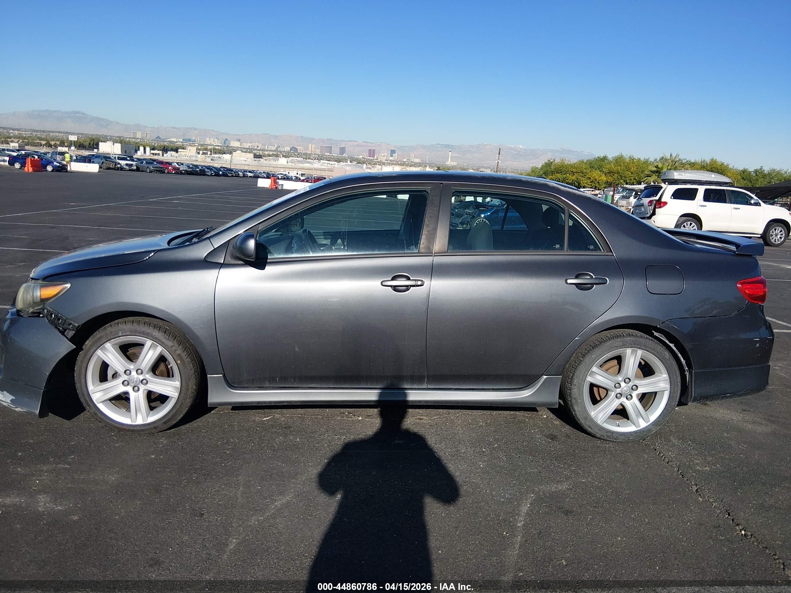 2013 Toyota Corolla S Gray vin: 2T1BU4EE5DC045262