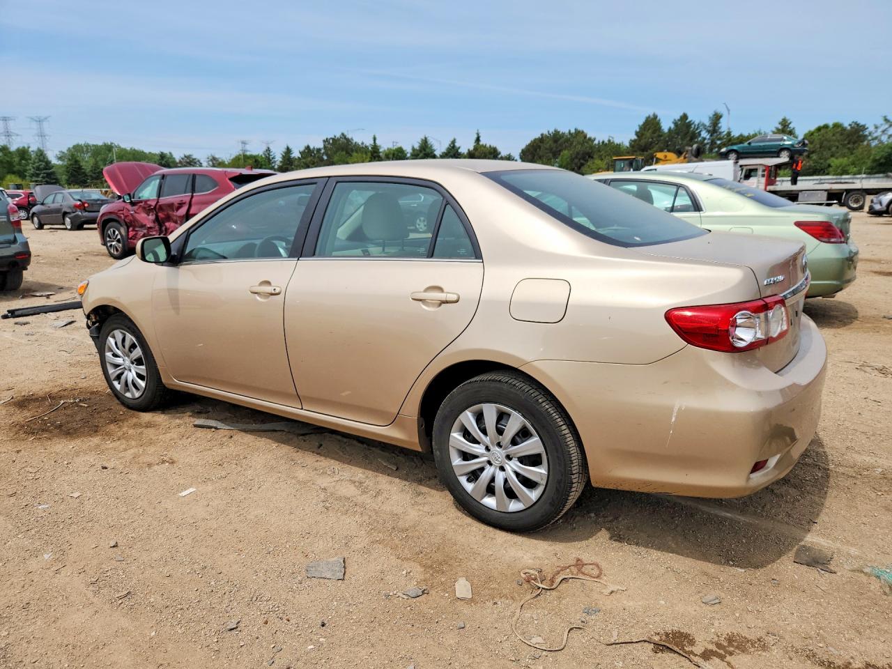 2013 Toyota Corolla Le Tan vin: 2T1BU4EE5DC045617