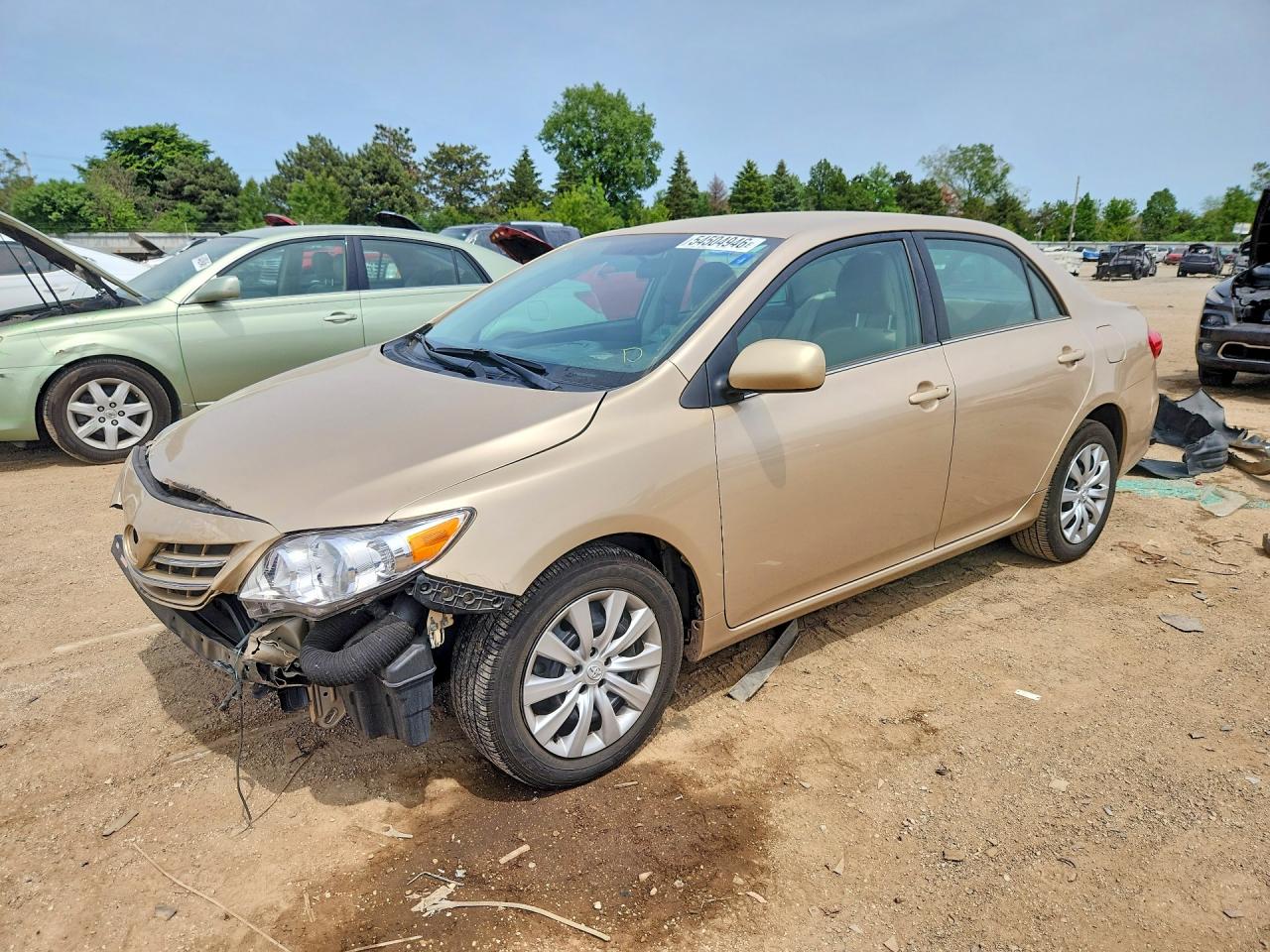 2013 Toyota Corolla Le Tan vin: 2T1BU4EE5DC045617