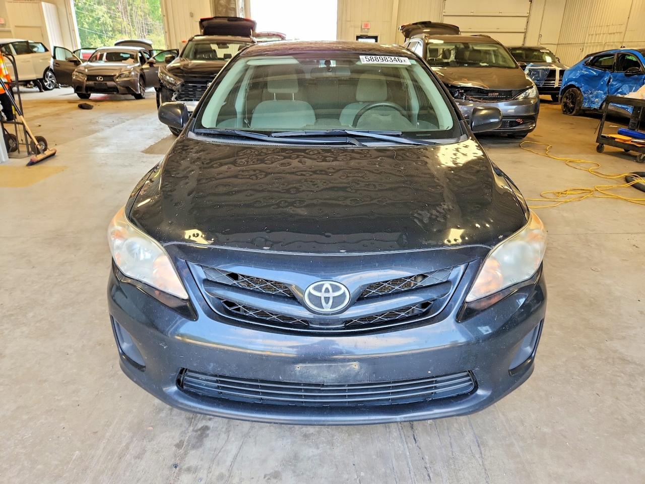 2013 Toyota Corolla L Black vin: 2T1BU4EE5DC047934