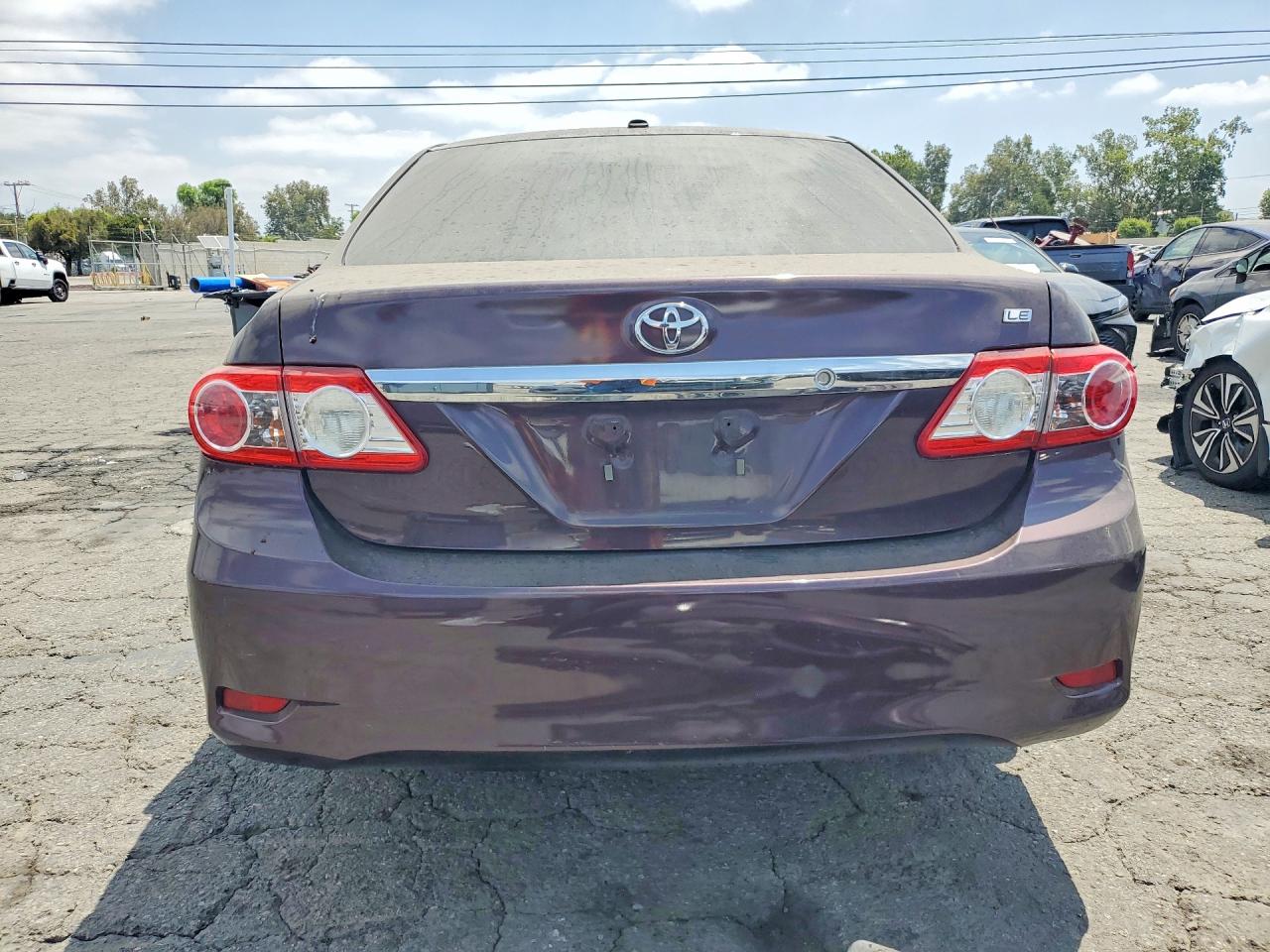 2013 Toyota Corolla Le Special Edition Purple vin: 2T1BU4EE5DC070050
