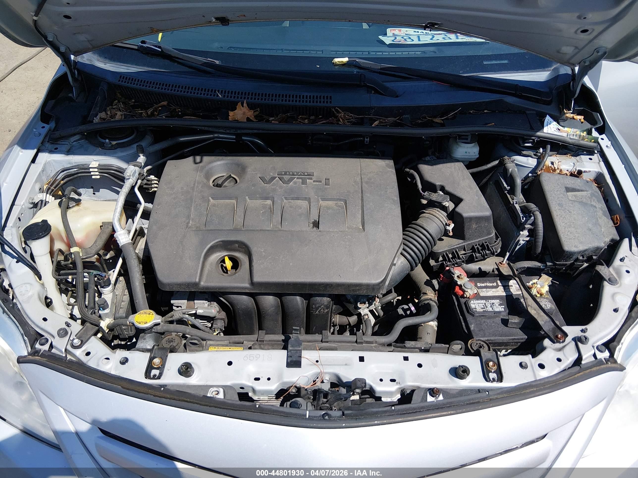 2013 Toyota Corolla L Silver vin: 2T1BU4EE5DC072963
