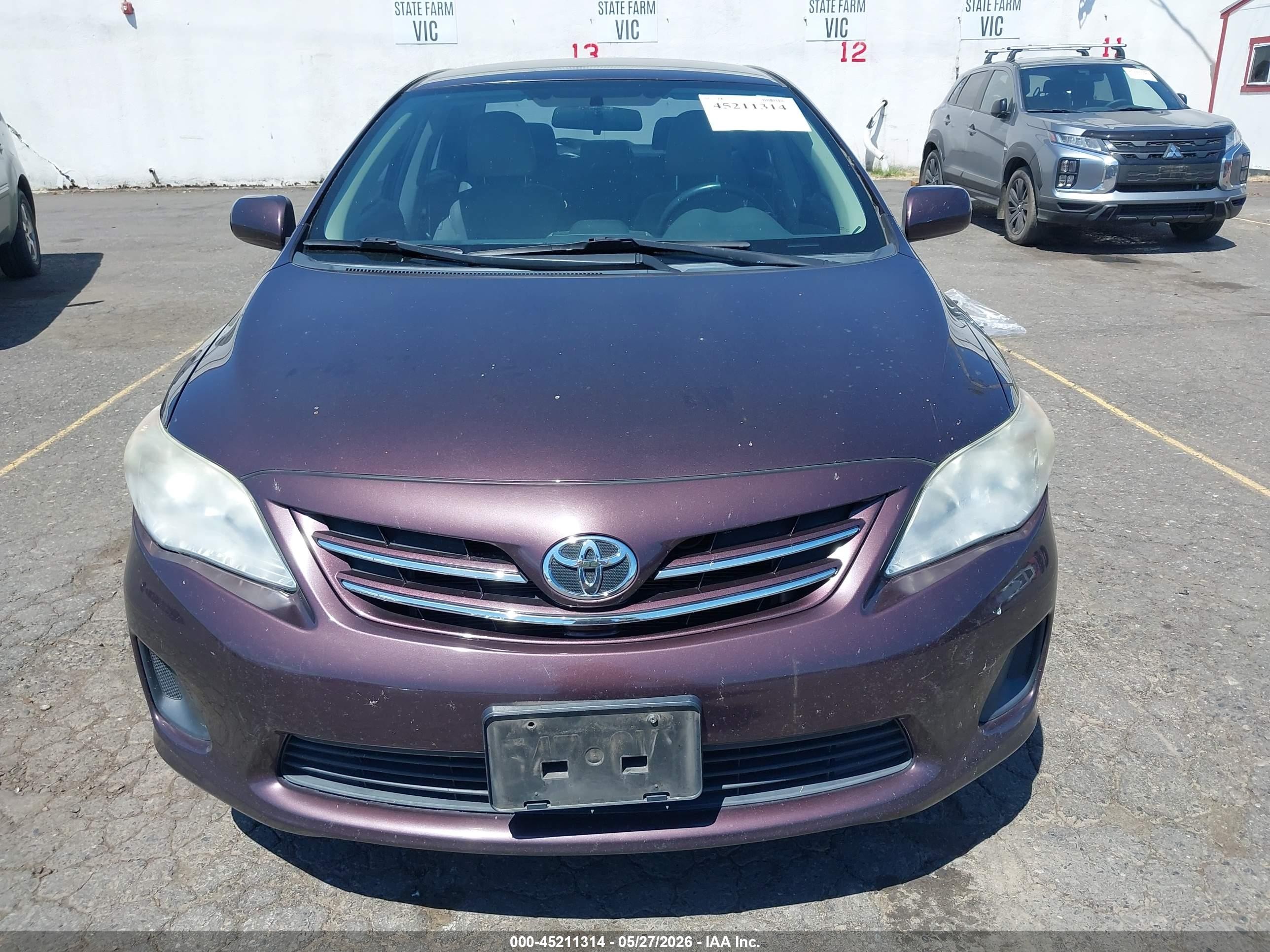 2013 Toyota Corolla Le Special Edition Purple vin: 2T1BU4EE5DC080853