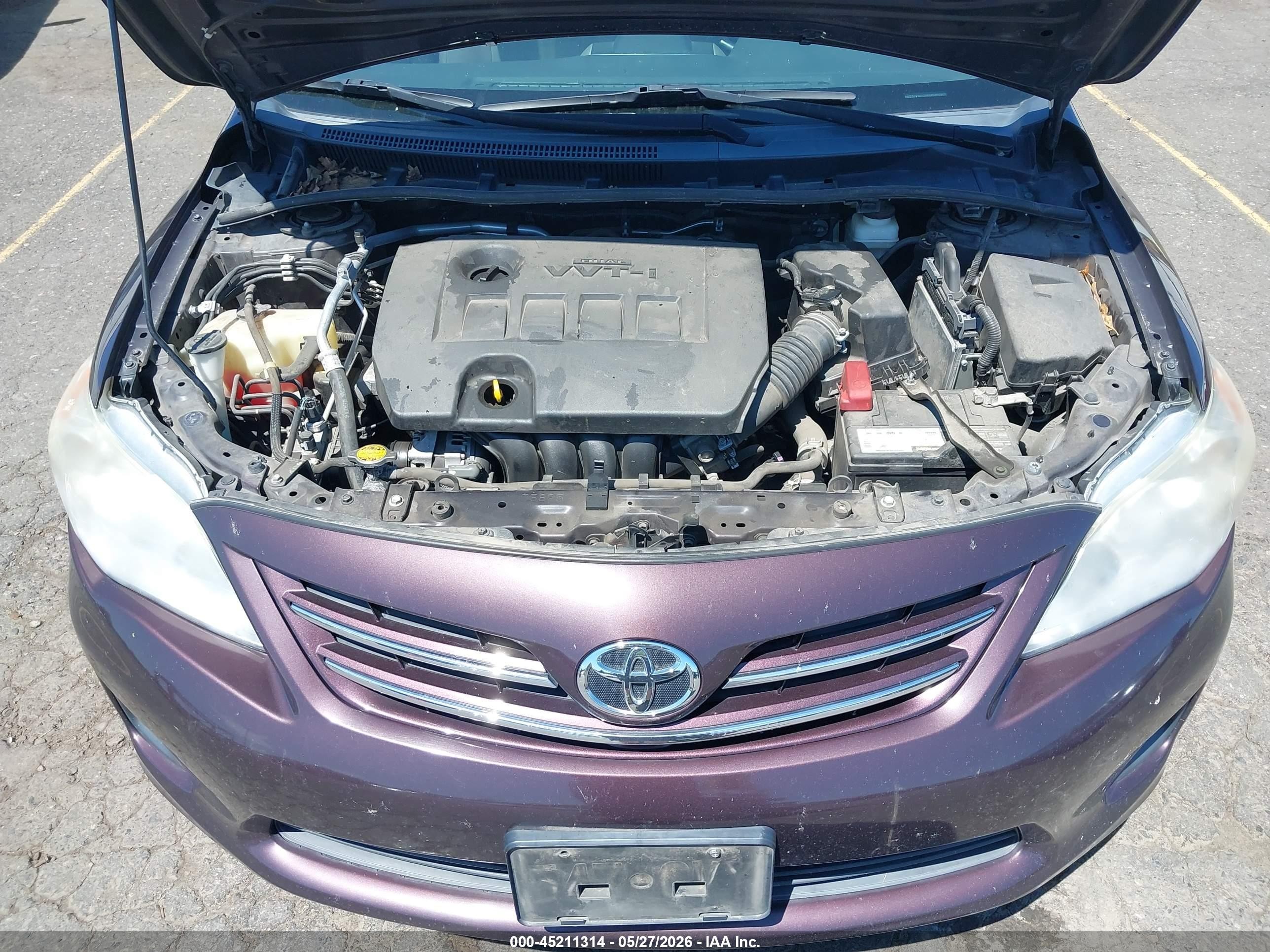 2013 Toyota Corolla Le Special Edition Purple vin: 2T1BU4EE5DC080853