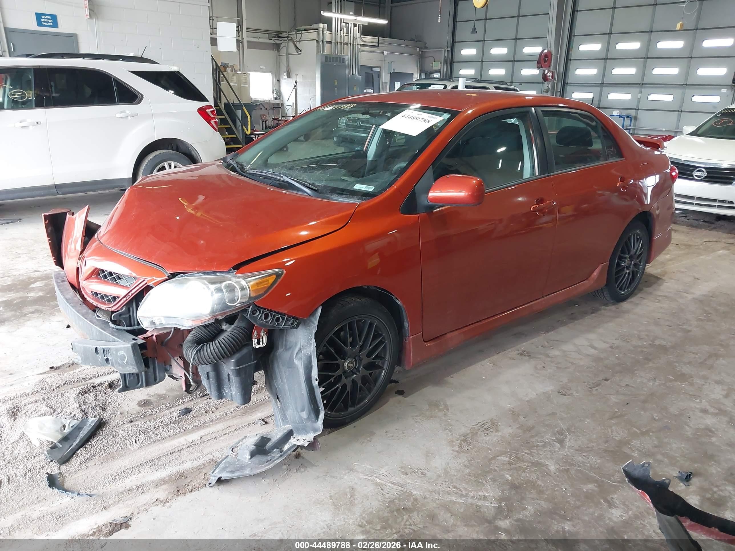 2013 Toyota Corolla S Special Edition Orange vin: 2T1BU4EE5DC087284