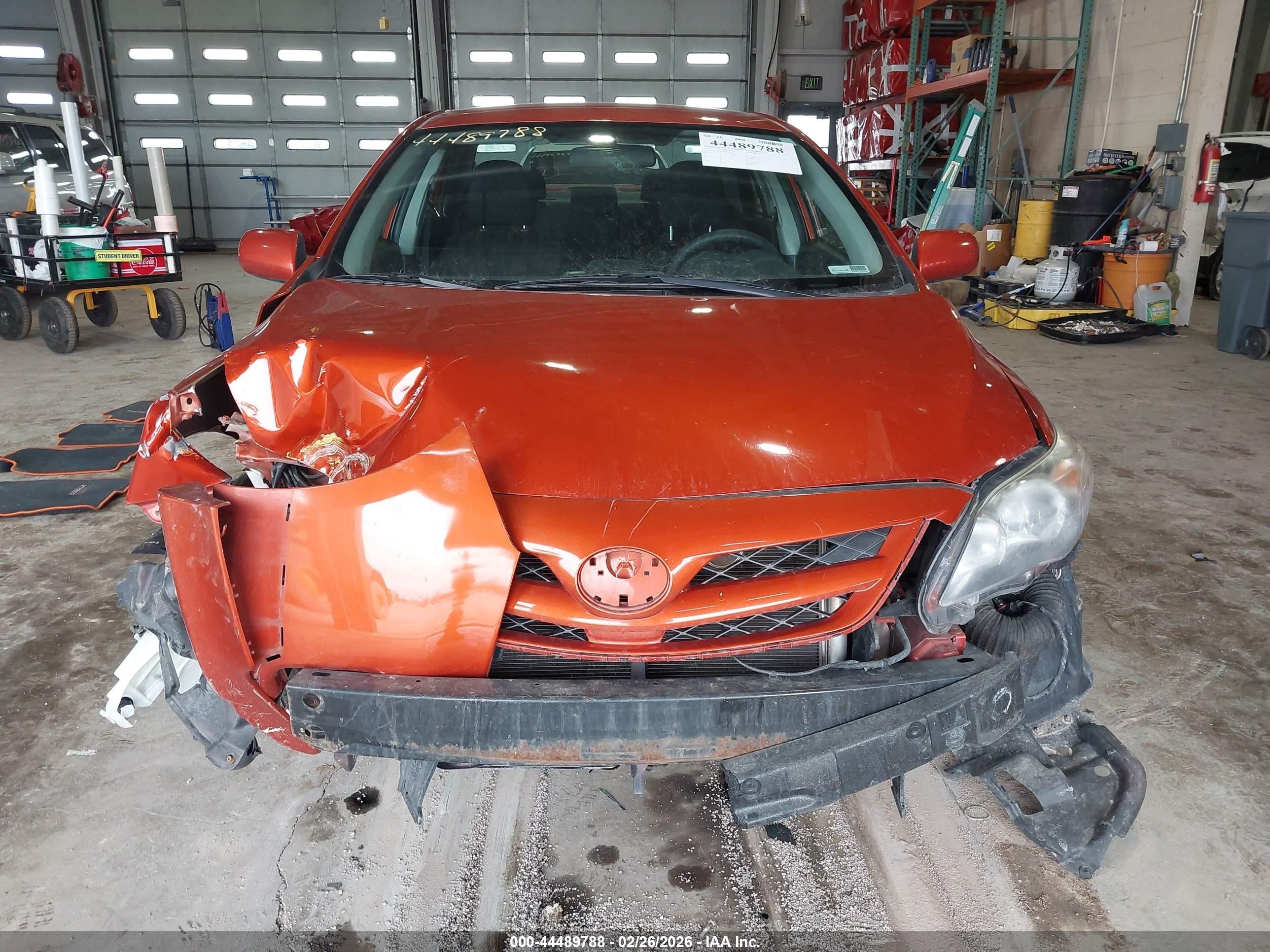 2013 Toyota Corolla S Special Edition Orange vin: 2T1BU4EE5DC087284