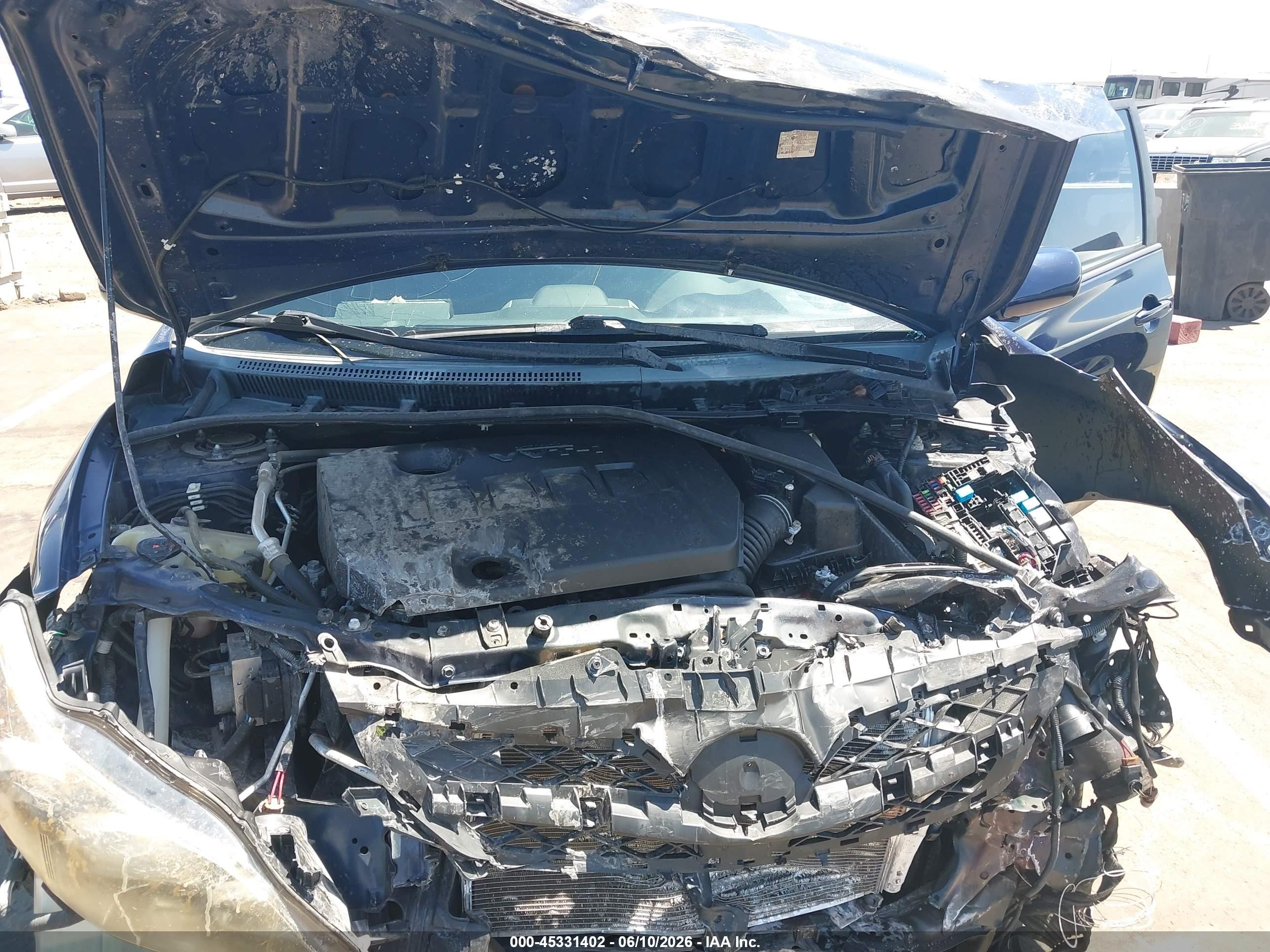 2013 Toyota Corolla S Dark Blue vin: 2T1BU4EE5DC090248