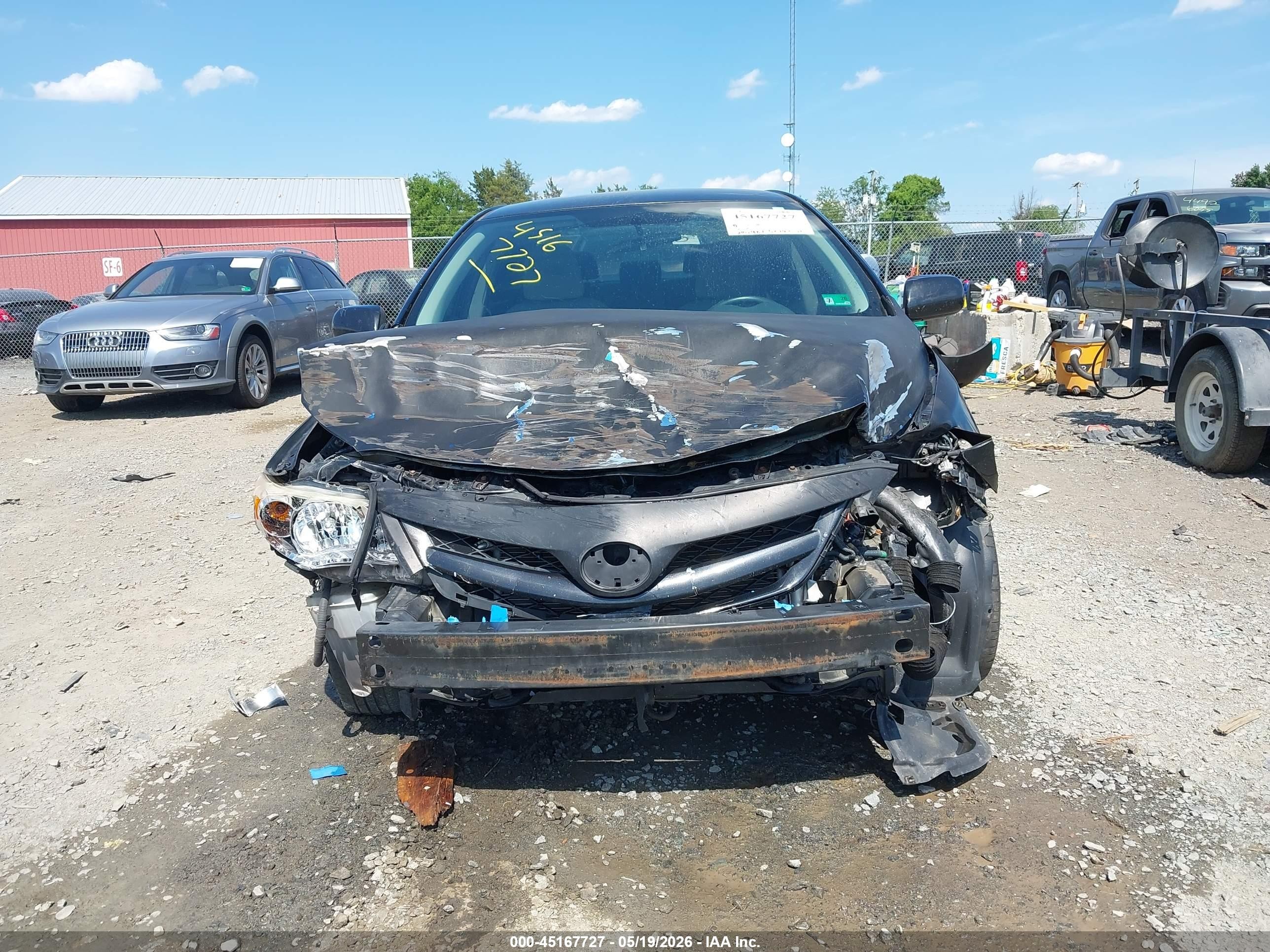 2013 Toyota Corolla L Black vin: 2T1BU4EE5DC097524