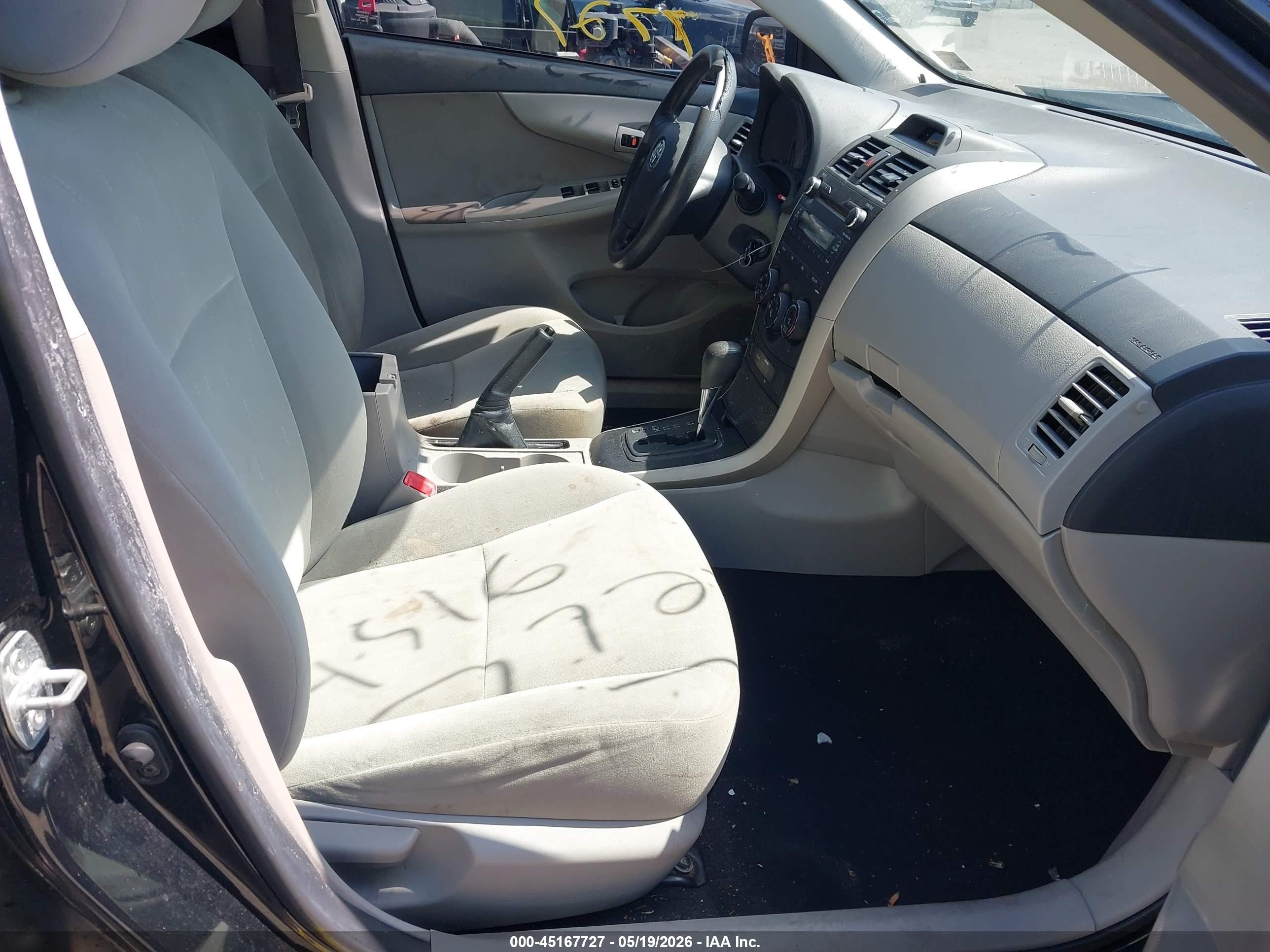 2013 Toyota Corolla L Black vin: 2T1BU4EE5DC097524