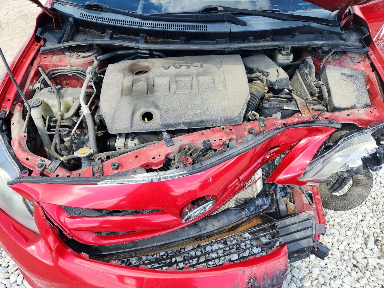 2013 Toyota Corolla S Red vin: 2T1BU4EE5DC113821