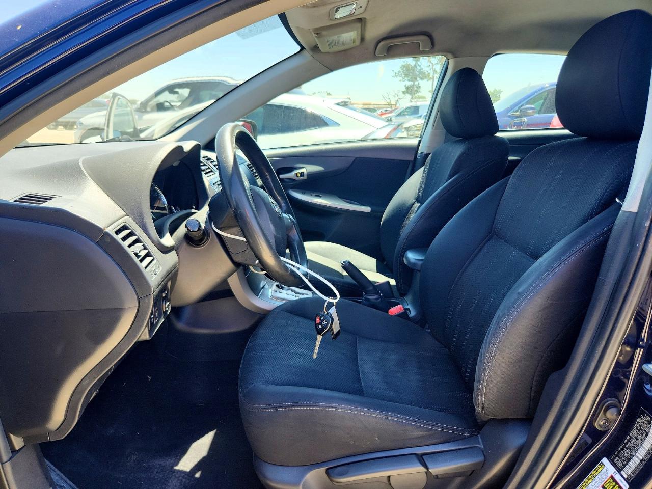 2013 Toyota Corolla L Blue vin: 2T1BU4EE5DC942033