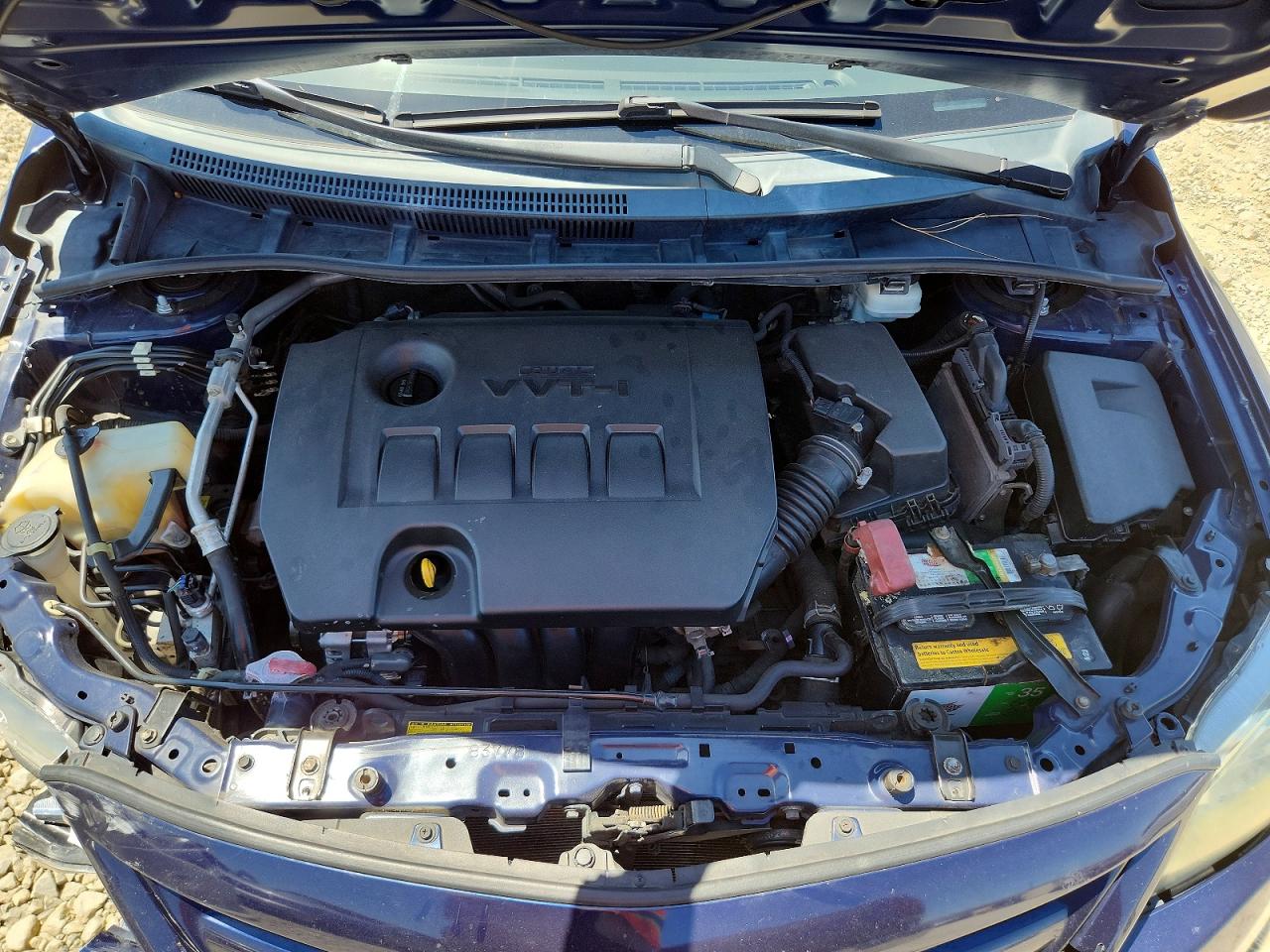 2013 Toyota Corolla L Blue vin: 2T1BU4EE5DC942033
