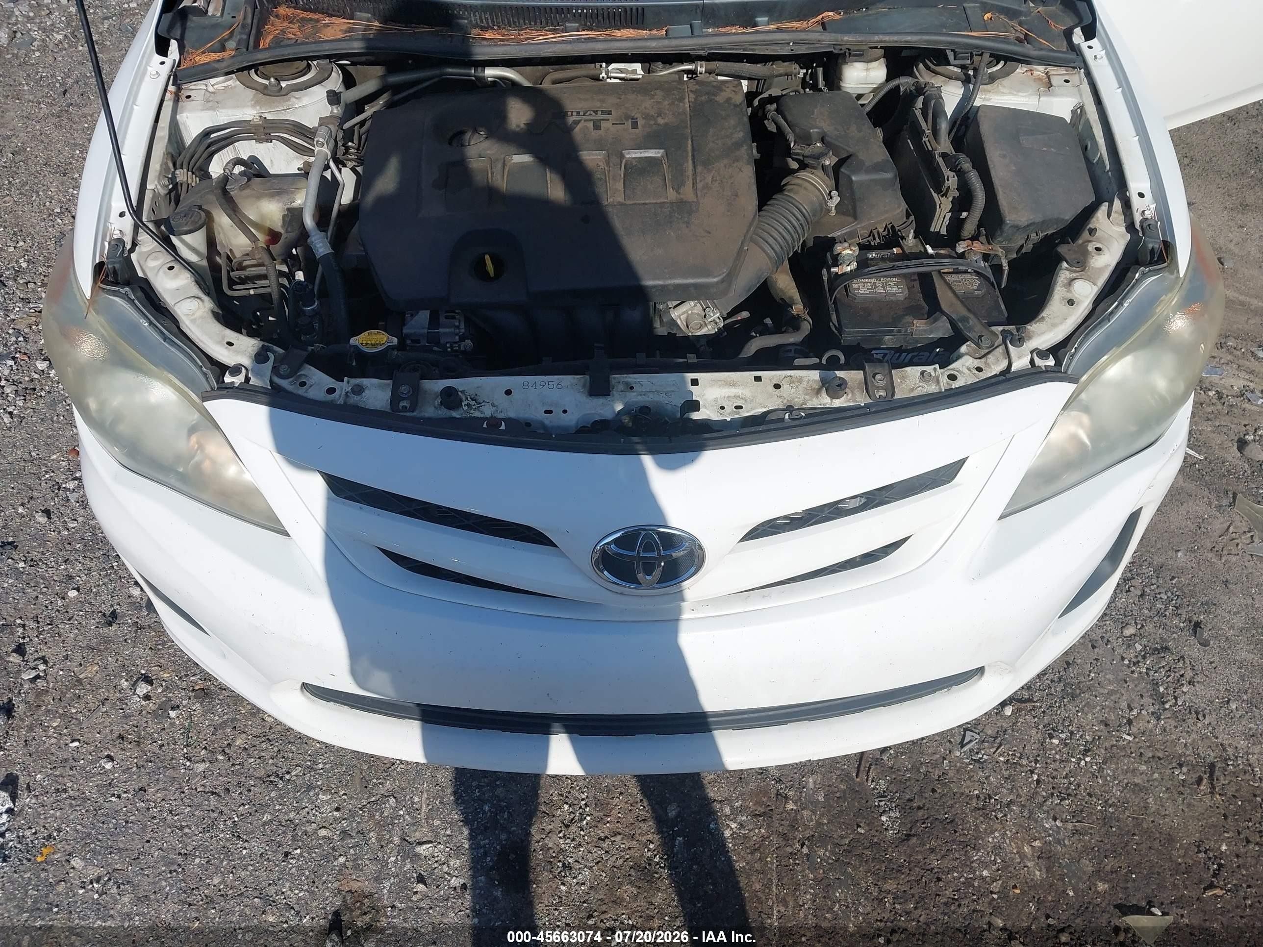 2013 Toyota Corolla L Белый vin: 2T1BU4EE5DC943179