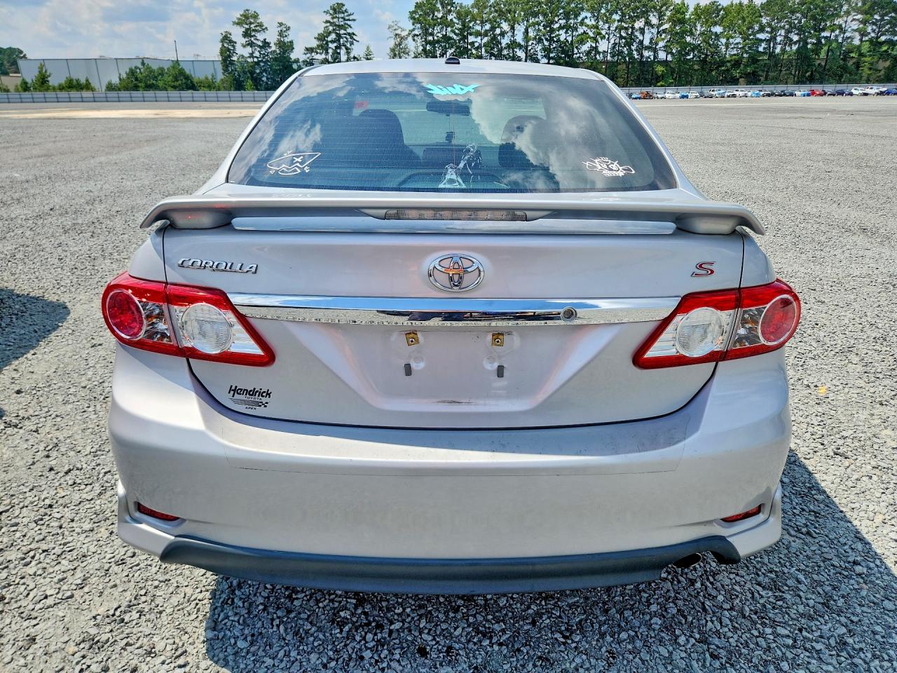 2013 Toyota Corolla S Silver vin: 2T1BU4EE5DC953128