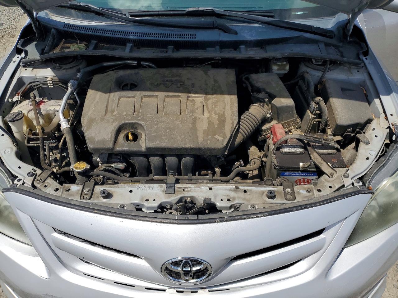 2013 Toyota Corolla S Silver vin: 2T1BU4EE5DC954425