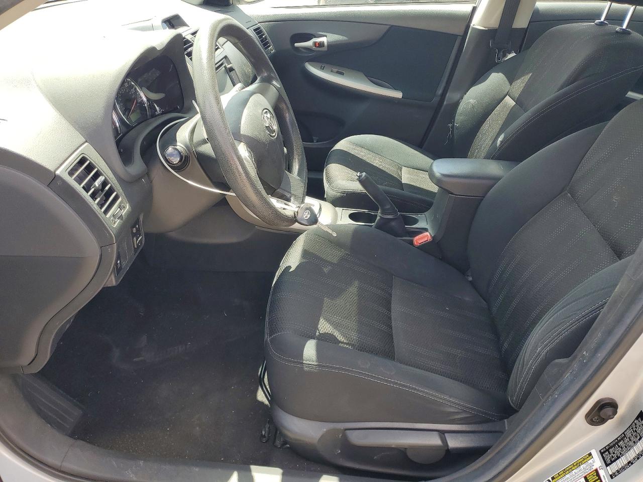 2013 Toyota Corolla S Silver vin: 2T1BU4EE5DC954425
