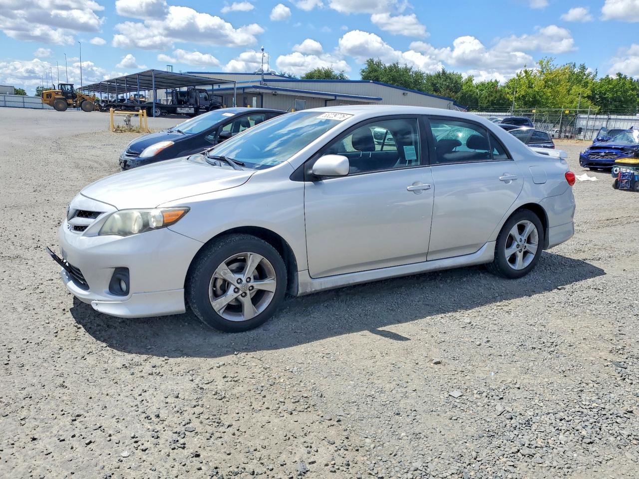 2013 Toyota Corolla S Silver vin: 2T1BU4EE5DC954425