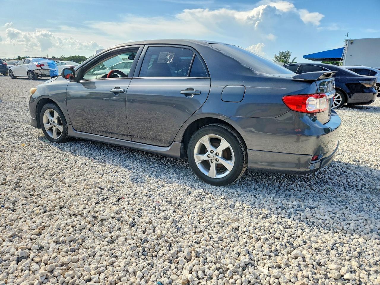 2013 Toyota Corolla S Серый vin: 2T1BU4EE5DC956417