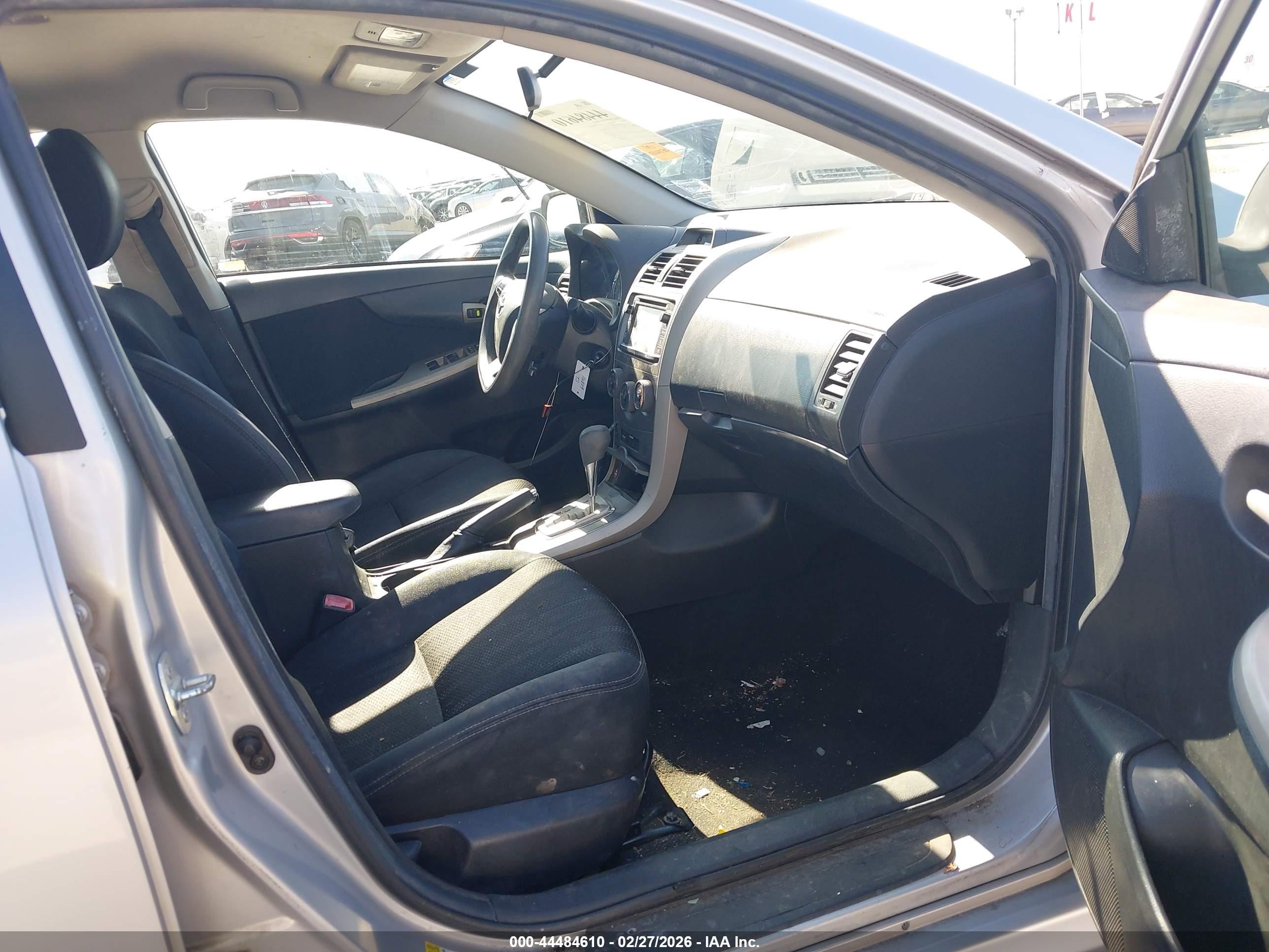 2013 Toyota Corolla S Silver vin: 2T1BU4EE5DC963786