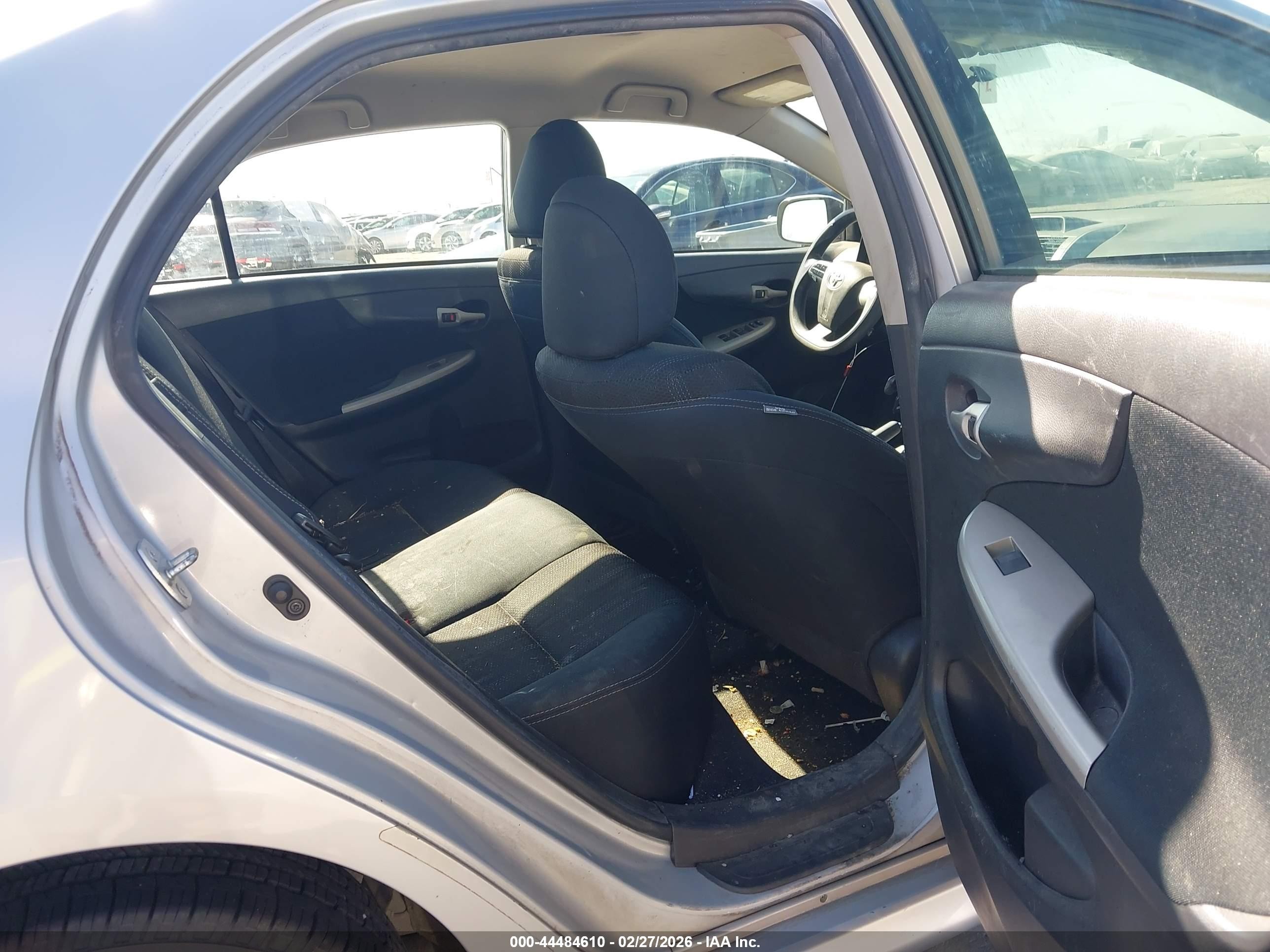 2013 Toyota Corolla S Silver vin: 2T1BU4EE5DC963786