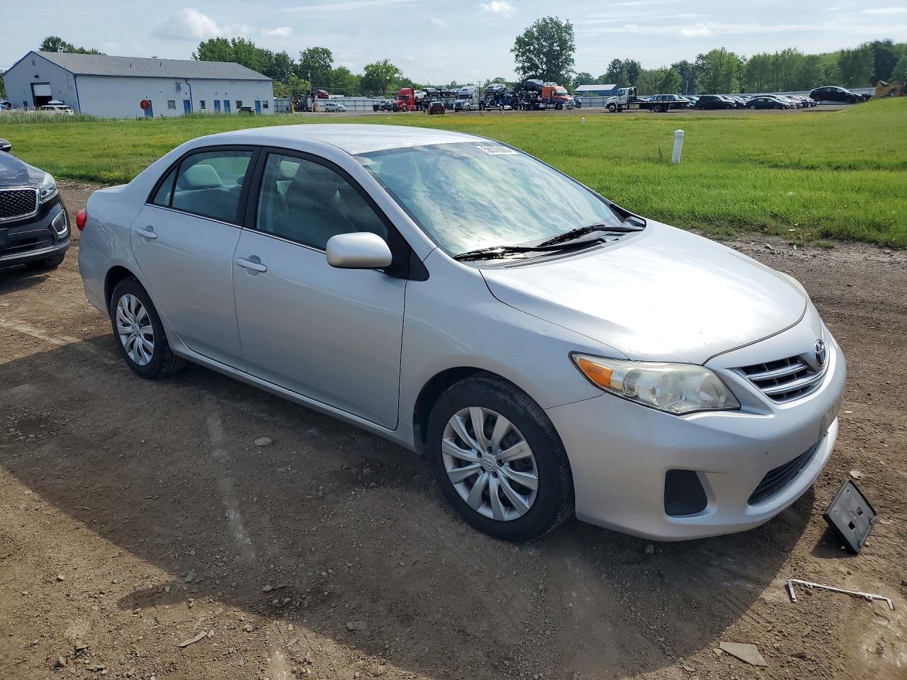 2013 Toyota Corolla Le Silver vin: 2T1BU4EE5DC971340