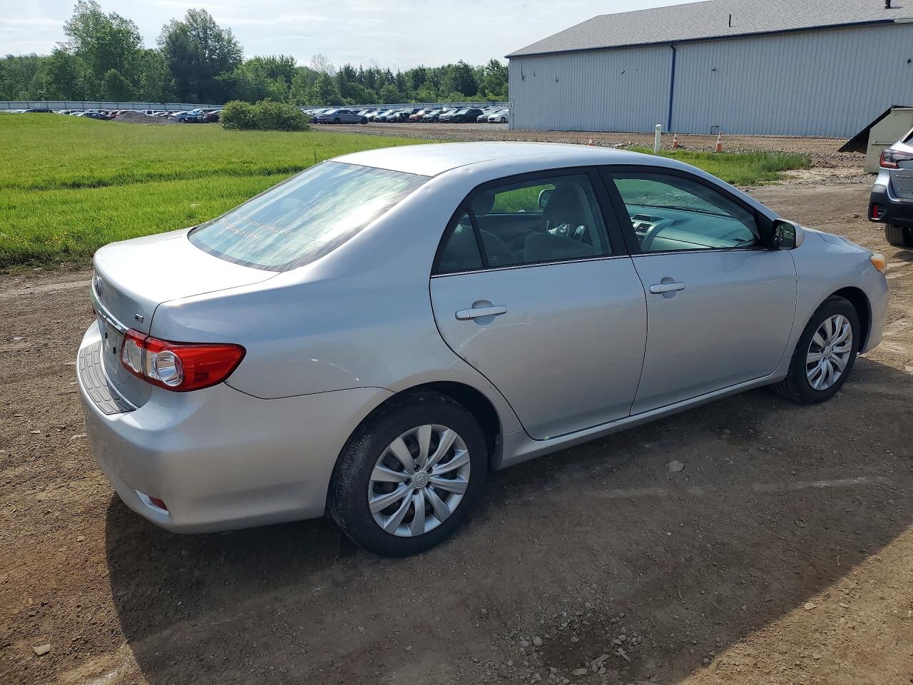 2013 Toyota Corolla Le Silver vin: 2T1BU4EE5DC971340