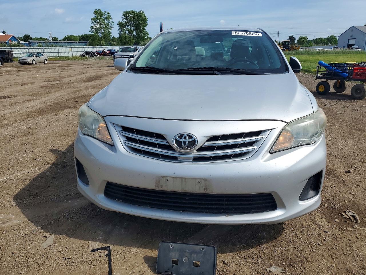 2013 Toyota Corolla Le Silver vin: 2T1BU4EE5DC971340
