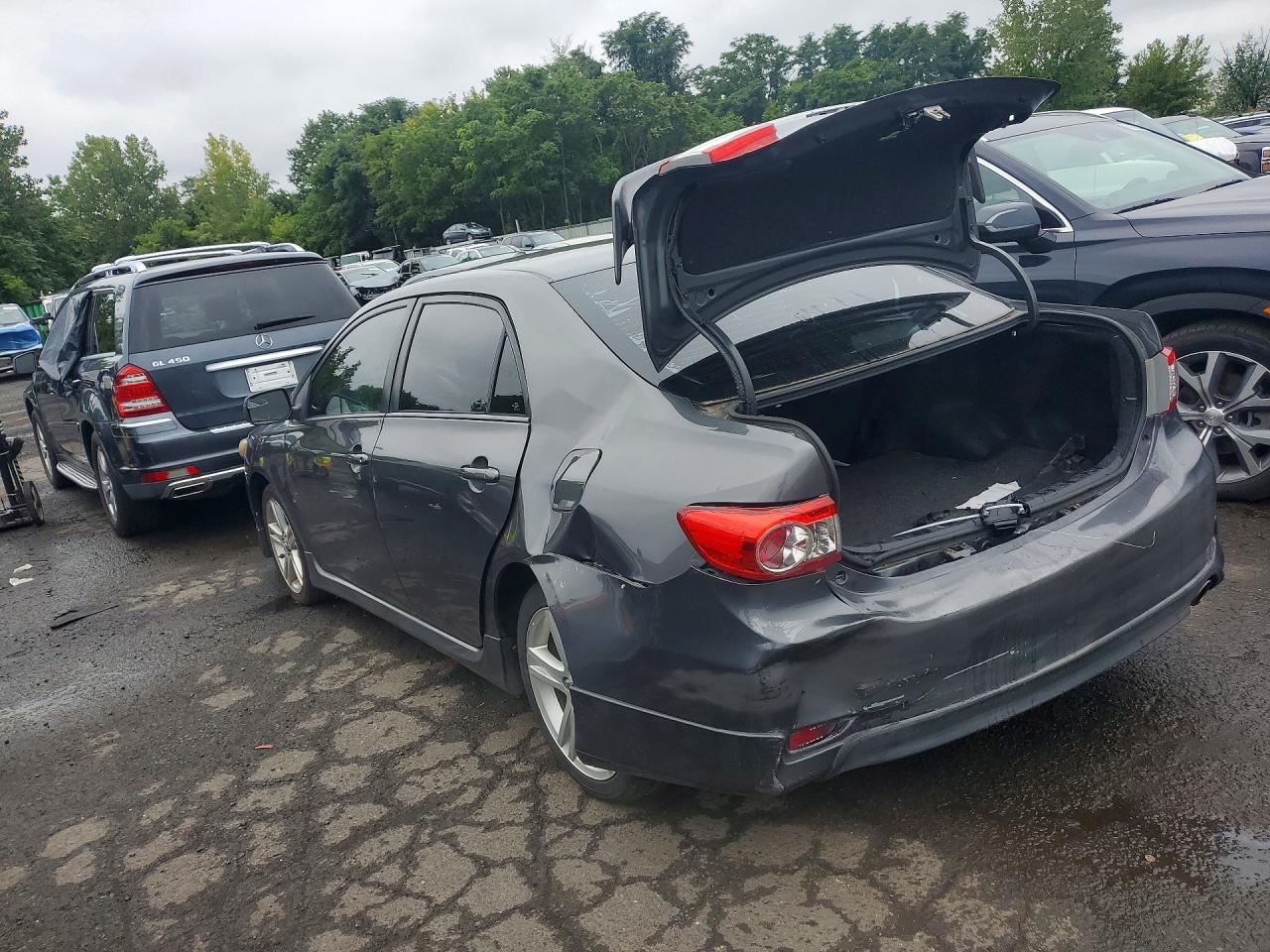 2013 Toyota Corolla S Gray vin: 2T1BU4EE5DC998909