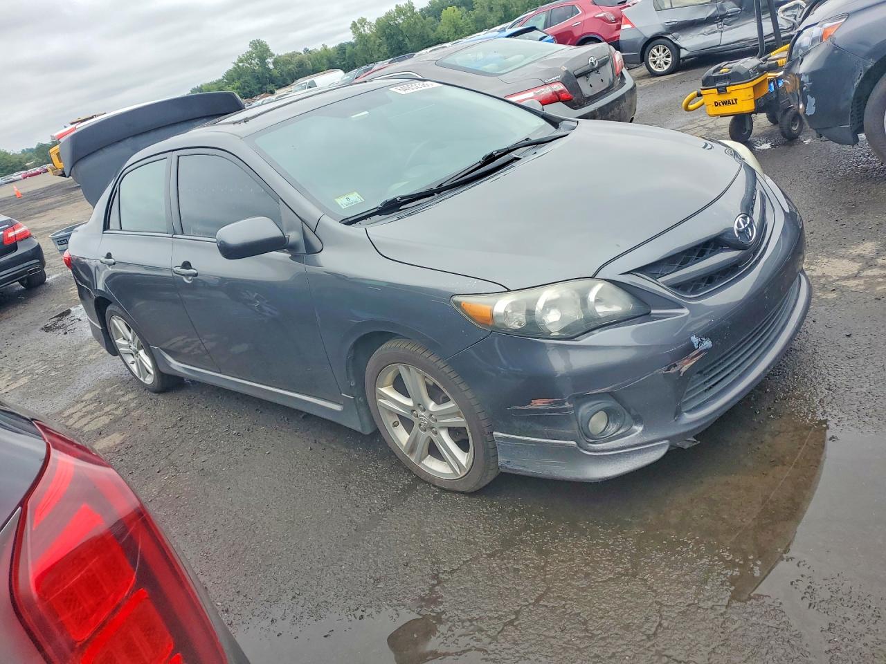2013 Toyota Corolla S Gray vin: 2T1BU4EE5DC998909