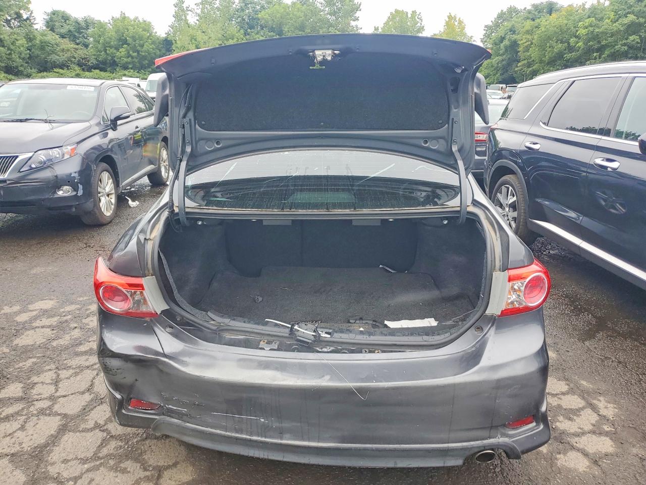 2013 Toyota Corolla S Gray vin: 2T1BU4EE5DC998909
