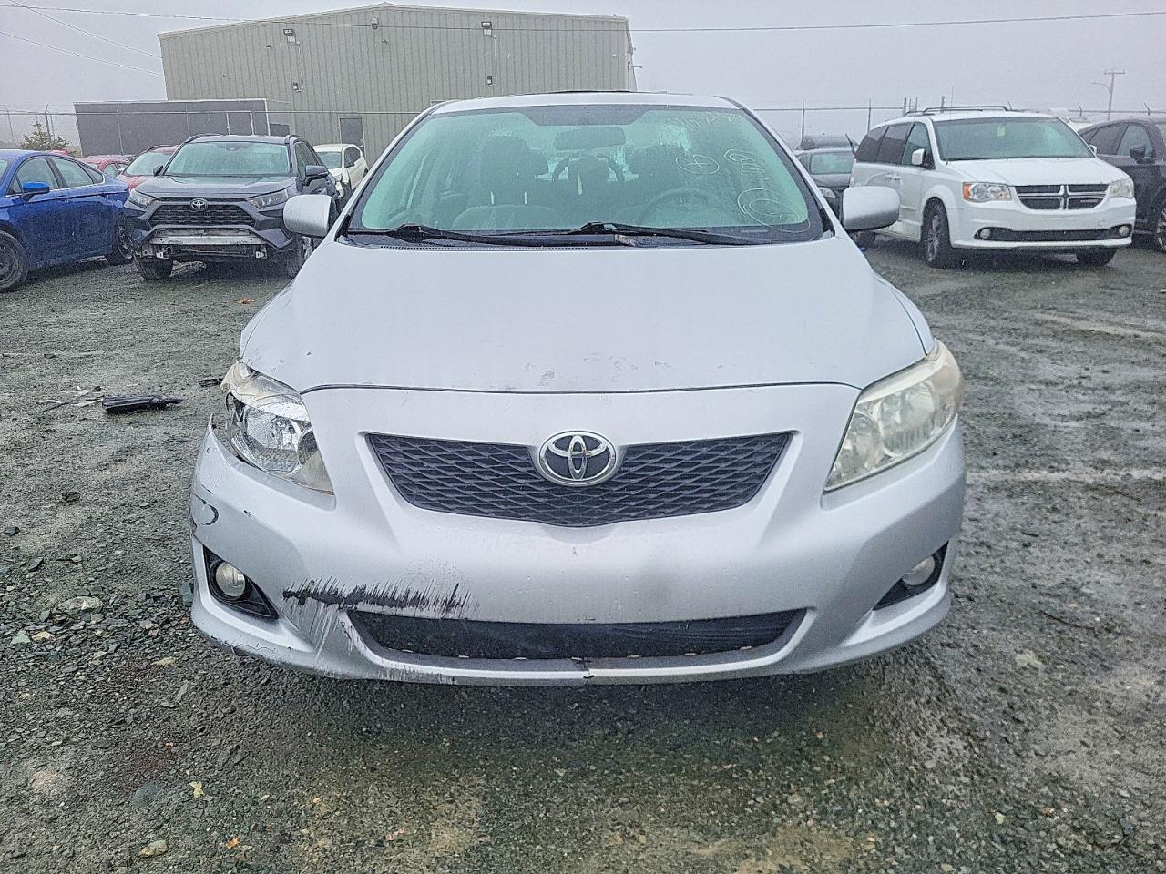 2010 Toyota Corolla Base Silver vin: 2T1BU4EE6AC203376