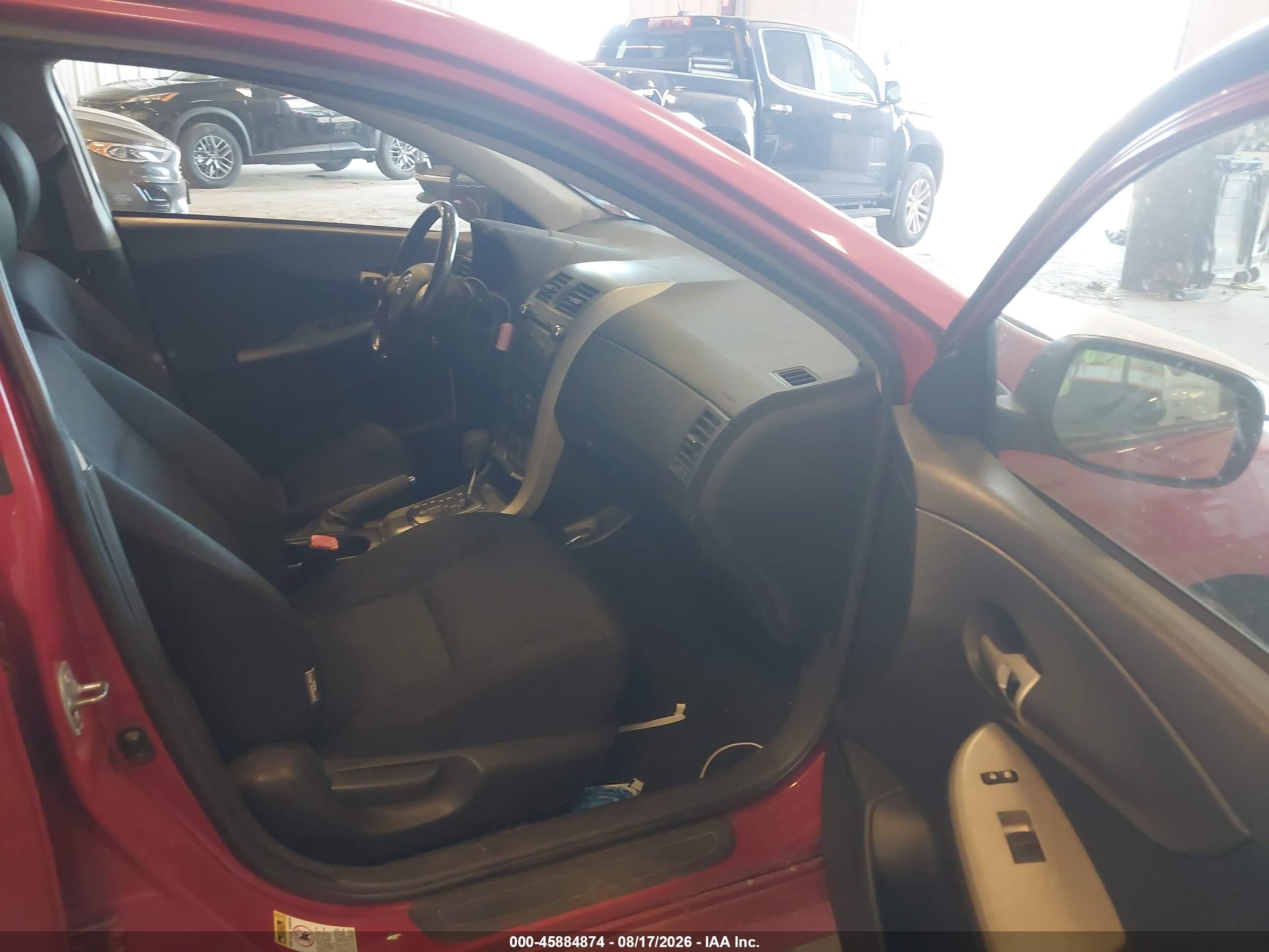 2010 Toyota Corolla S Red vin: 2T1BU4EE6AC223045
