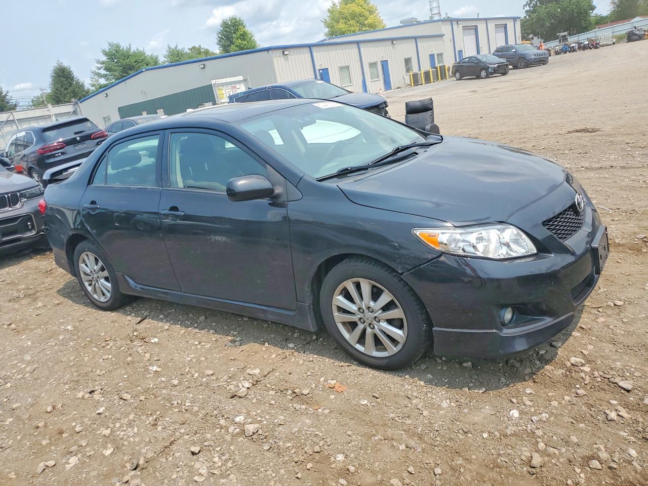 2010 Toyota Corolla S Black vin: 2T1BU4EE6AC237768