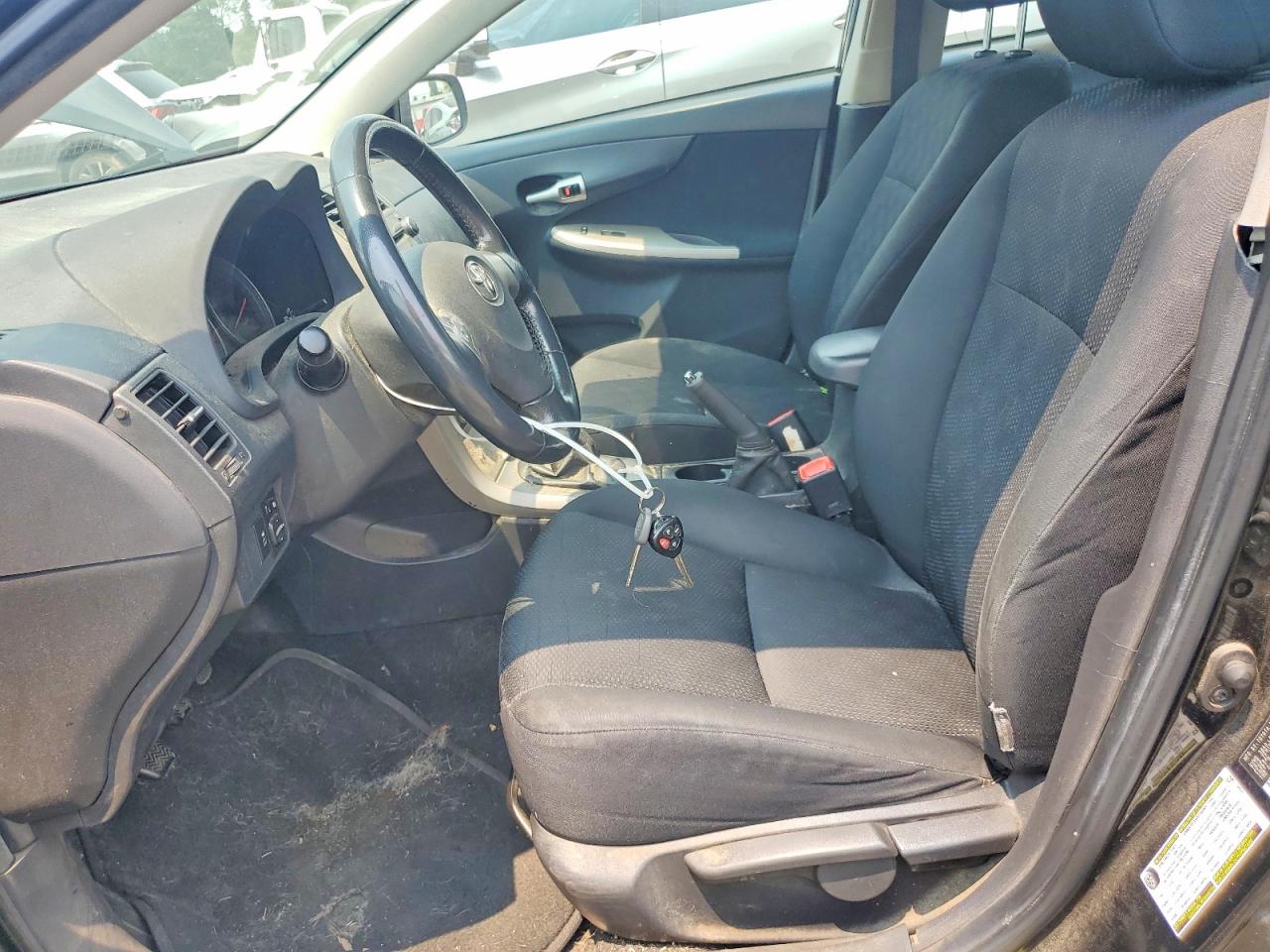 2010 Toyota Corolla S Black vin: 2T1BU4EE6AC237768
