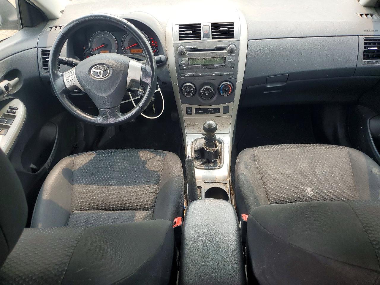 2010 Toyota Corolla S Black vin: 2T1BU4EE6AC237768