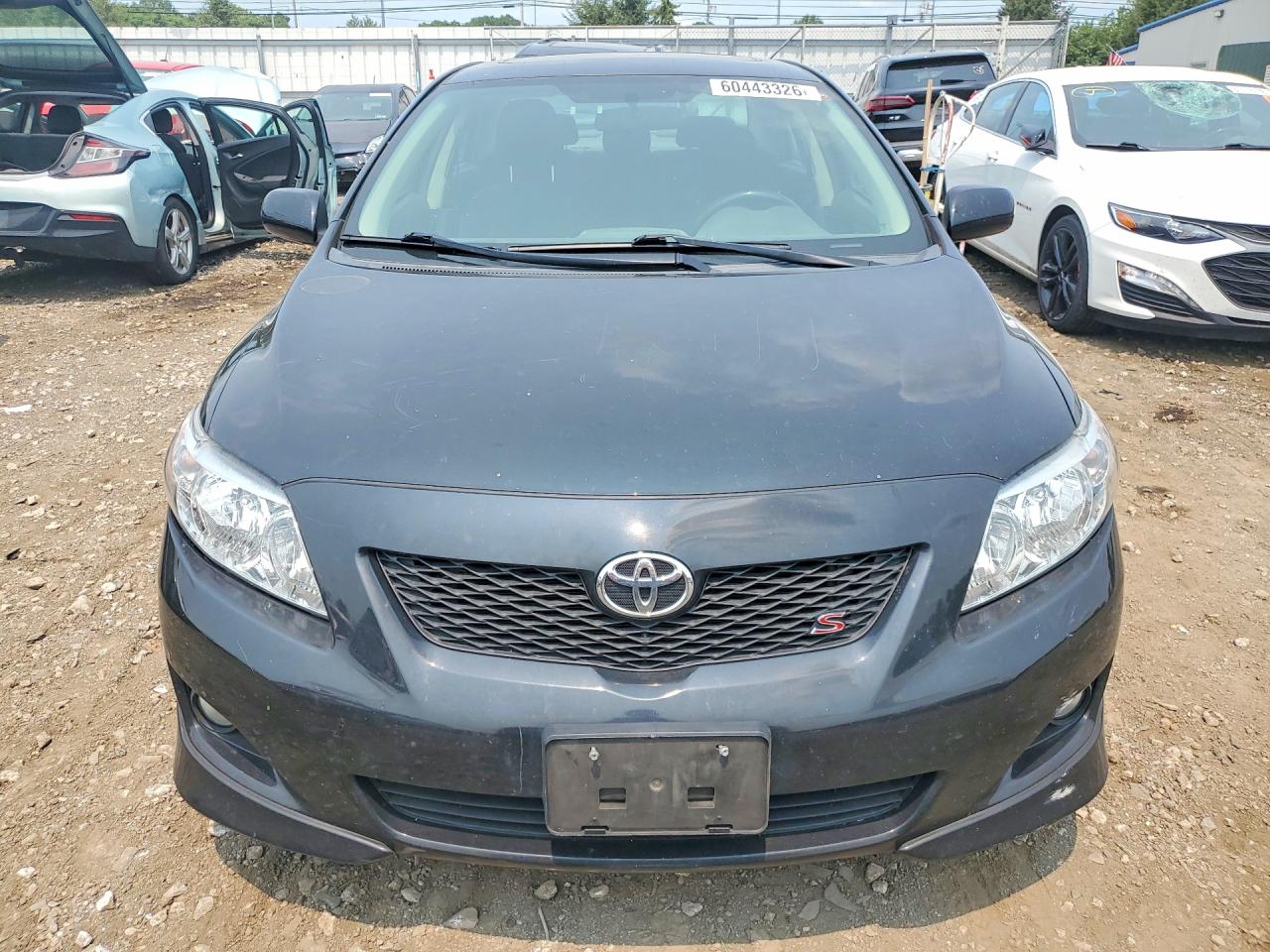 2010 Toyota Corolla S Black vin: 2T1BU4EE6AC237768