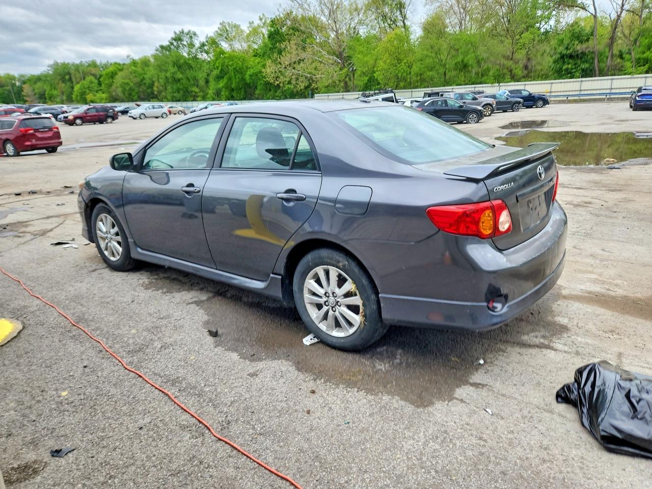 2010 Toyota Corolla S Gray vin: 2T1BU4EE6AC241013