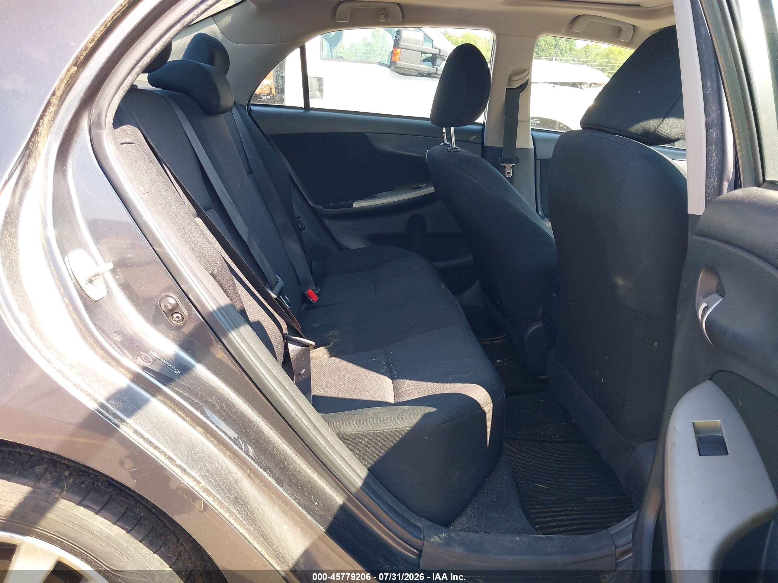 2010 Toyota Corolla S Gray vin: 2T1BU4EE6AC245630