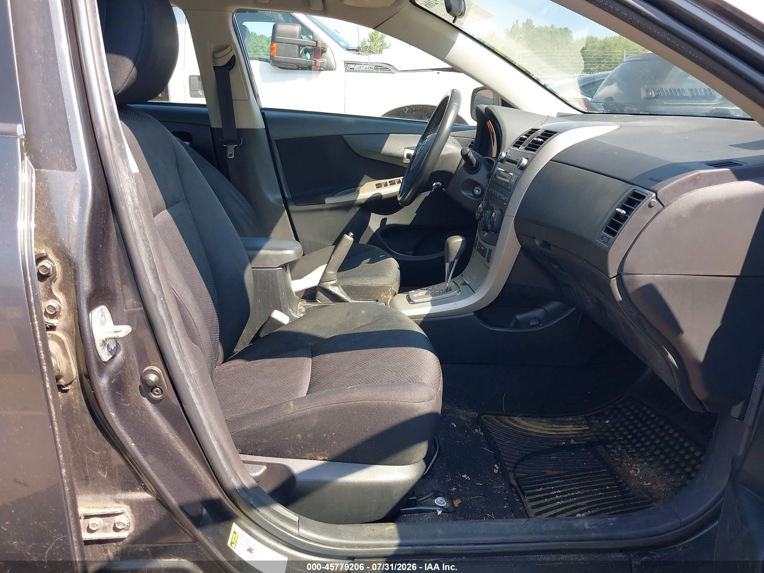 2010 Toyota Corolla S Gray vin: 2T1BU4EE6AC245630