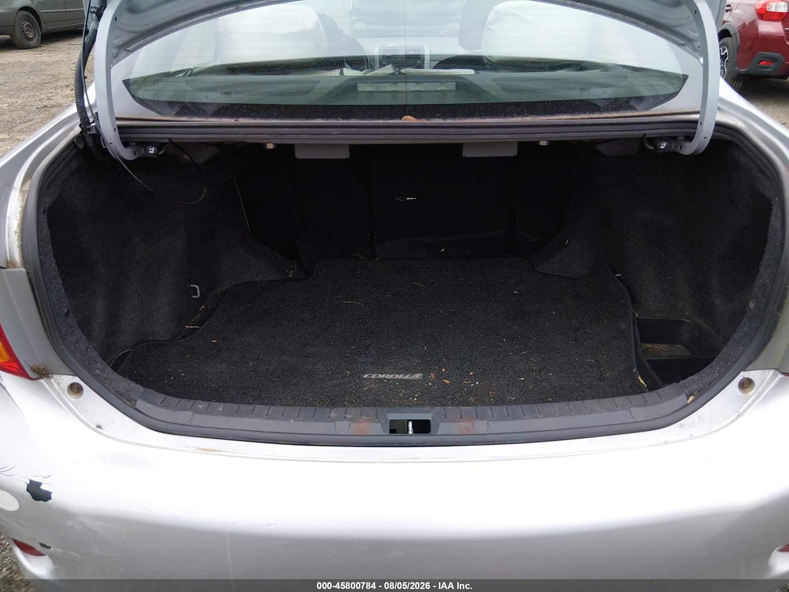 2010 Toyota Corolla Le Silver vin: 2T1BU4EE6AC283133