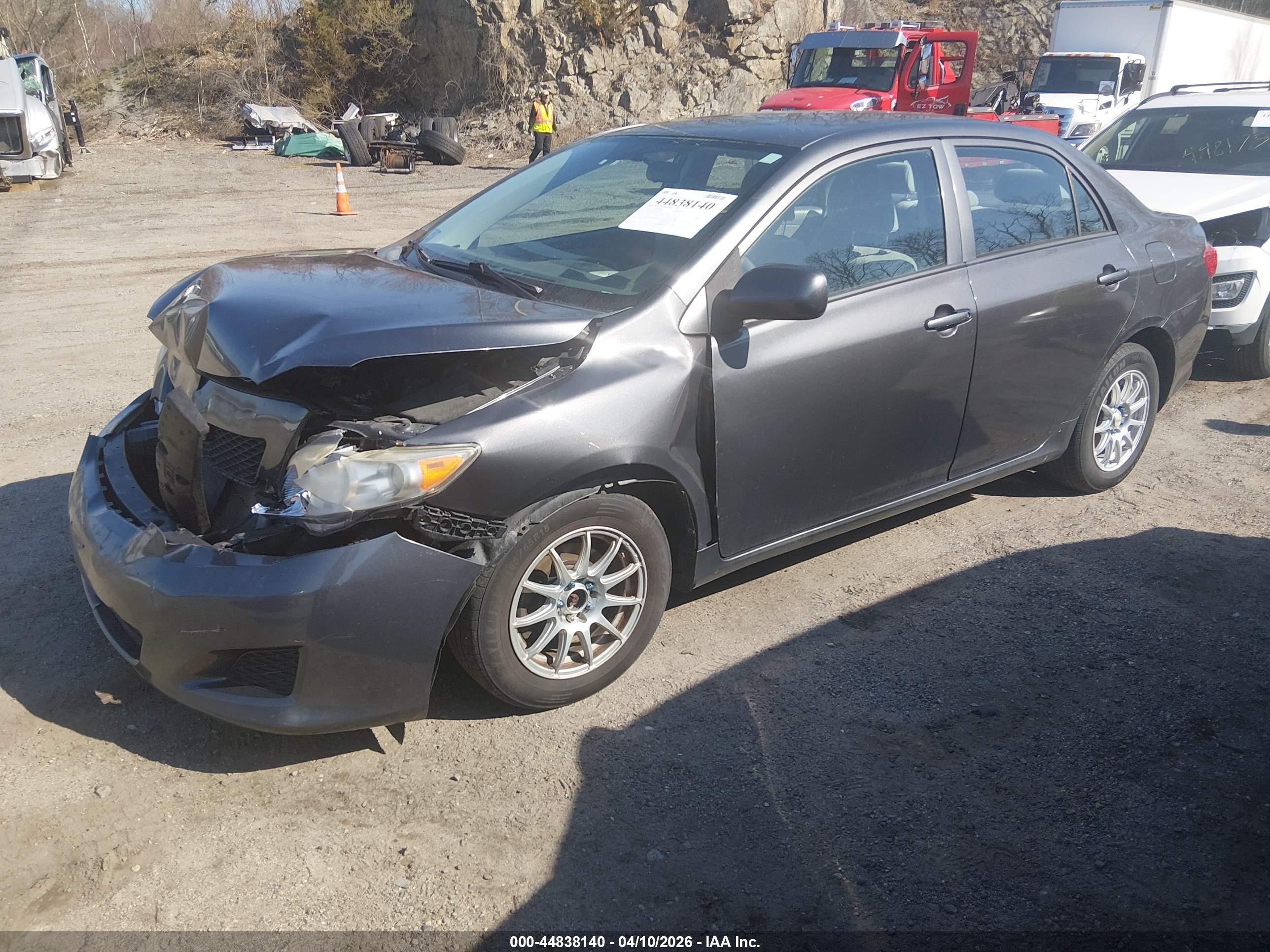 2010 Toyota Corolla Le Black vin: 2T1BU4EE6AC315515