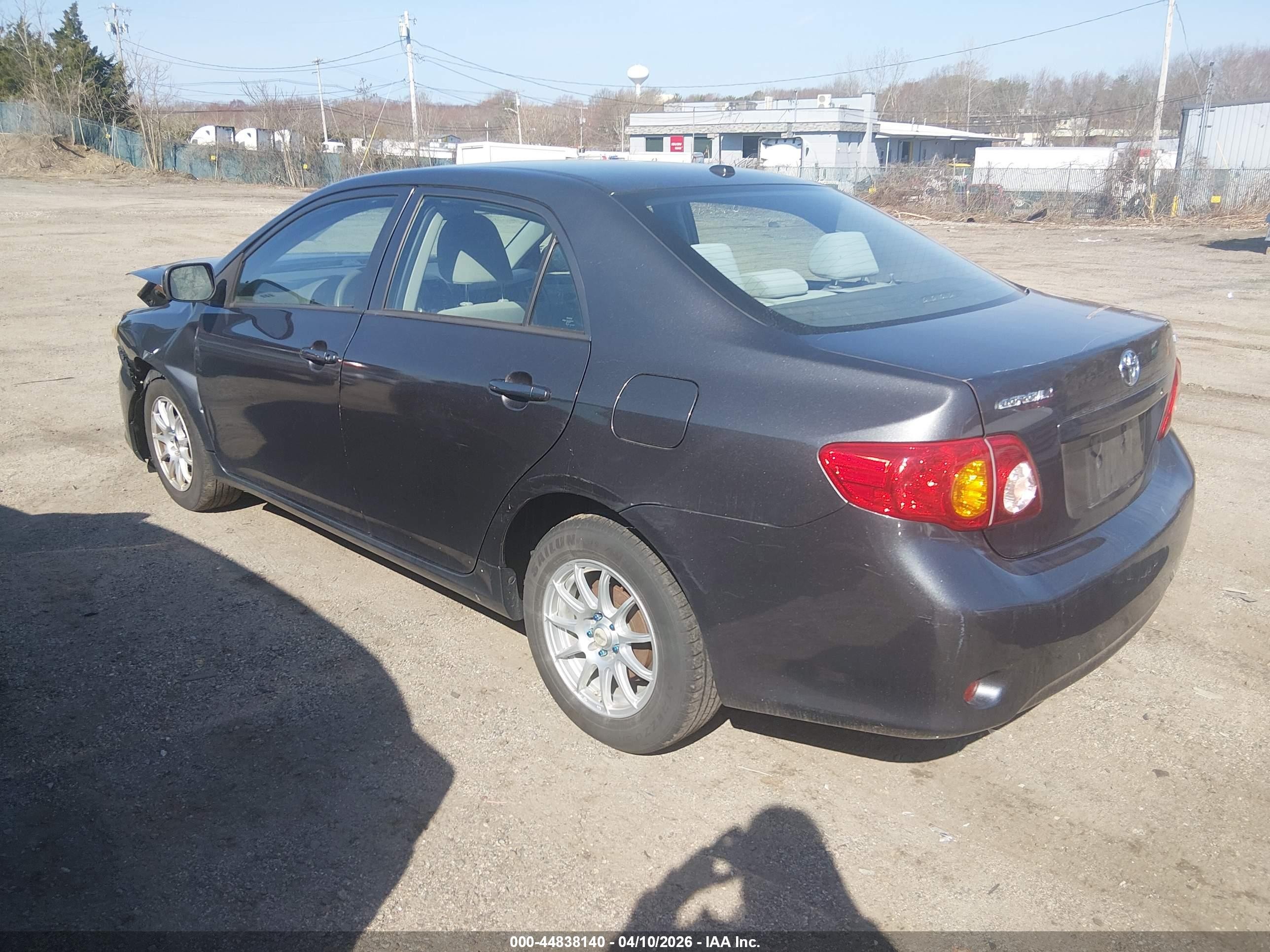 2010 Toyota Corolla Le Black vin: 2T1BU4EE6AC315515